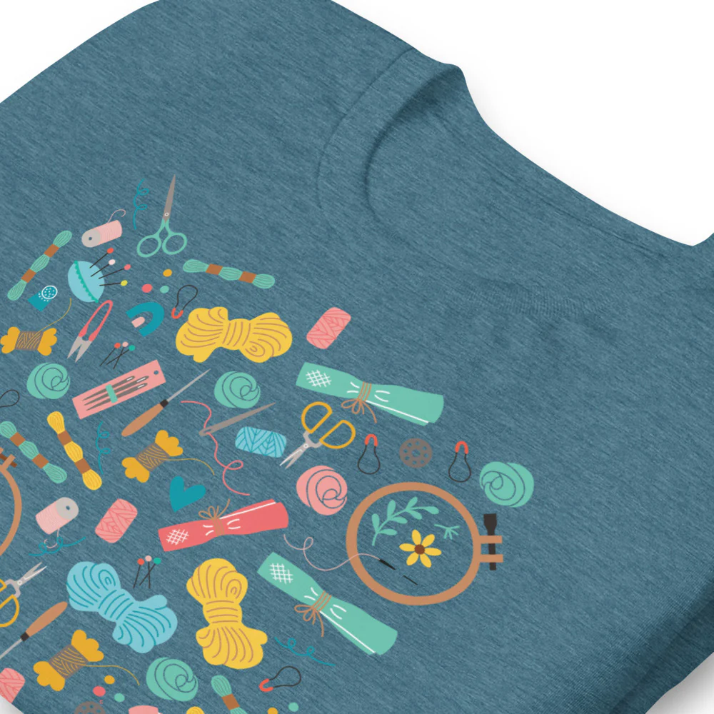 Felt Stitchery Tee - Image 10