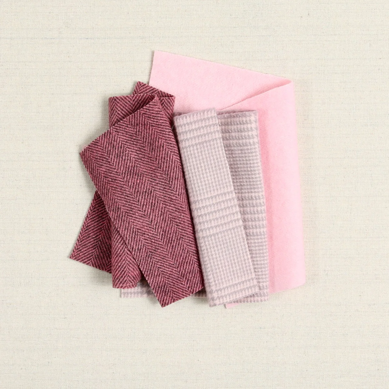 Felted Wool Cardigan Pink