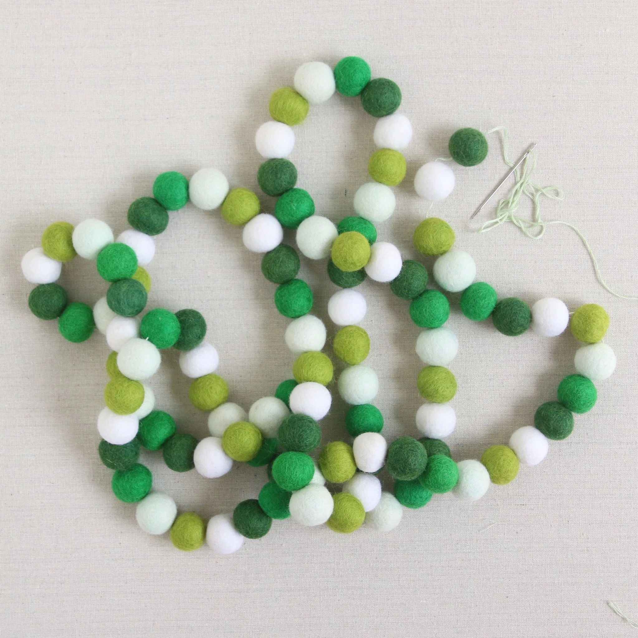 Fern Felt Balls - Image 3