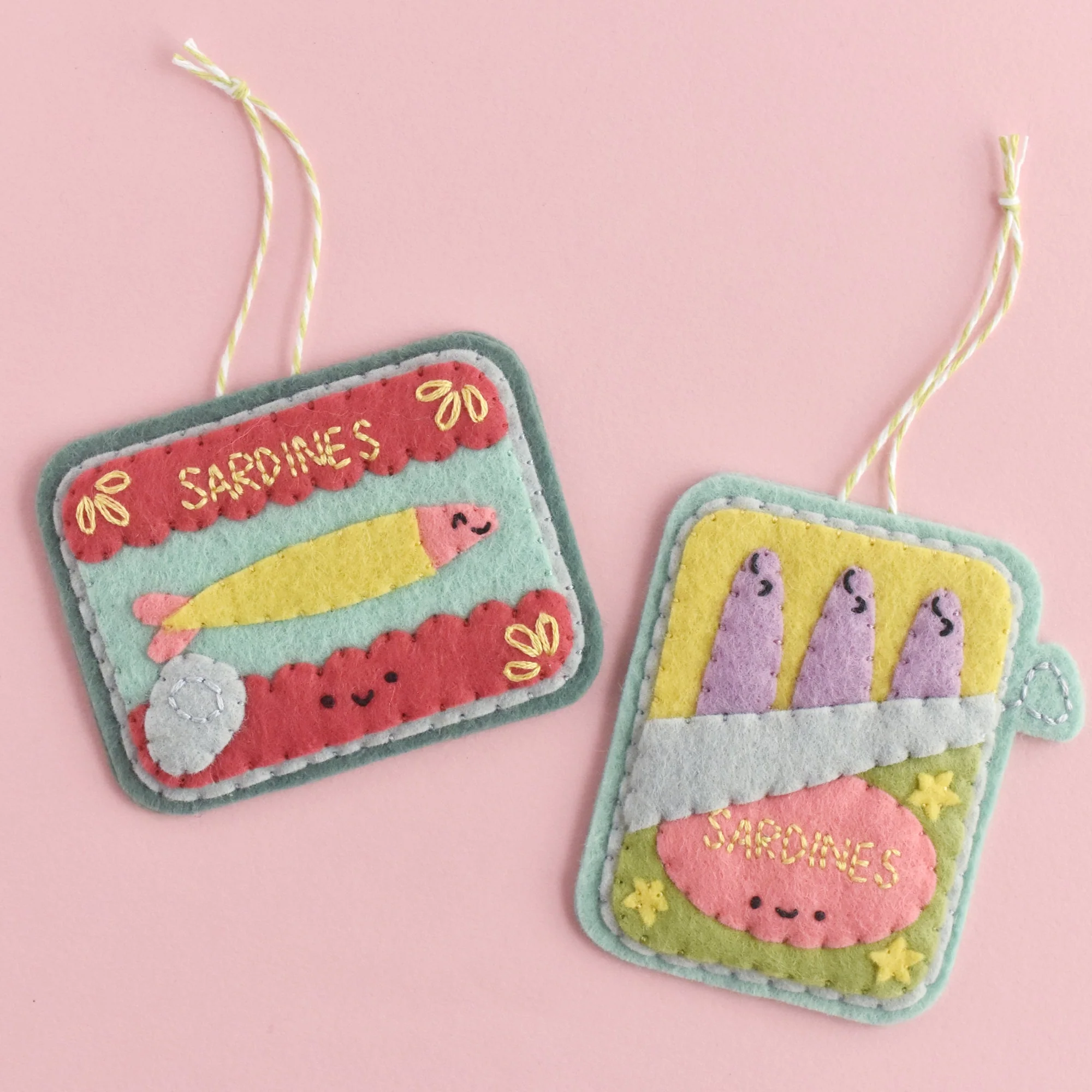 Fins & Tins Felt Ornament Pattern - Image 3
