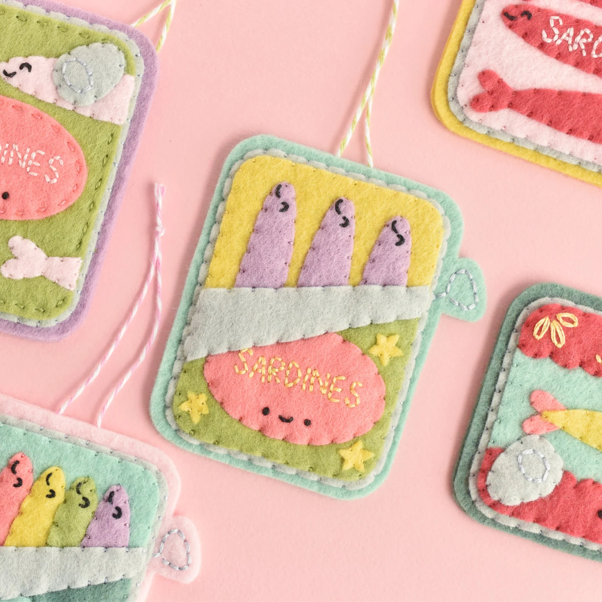 Fins & Tins Felt Ornament Pattern - Image 6