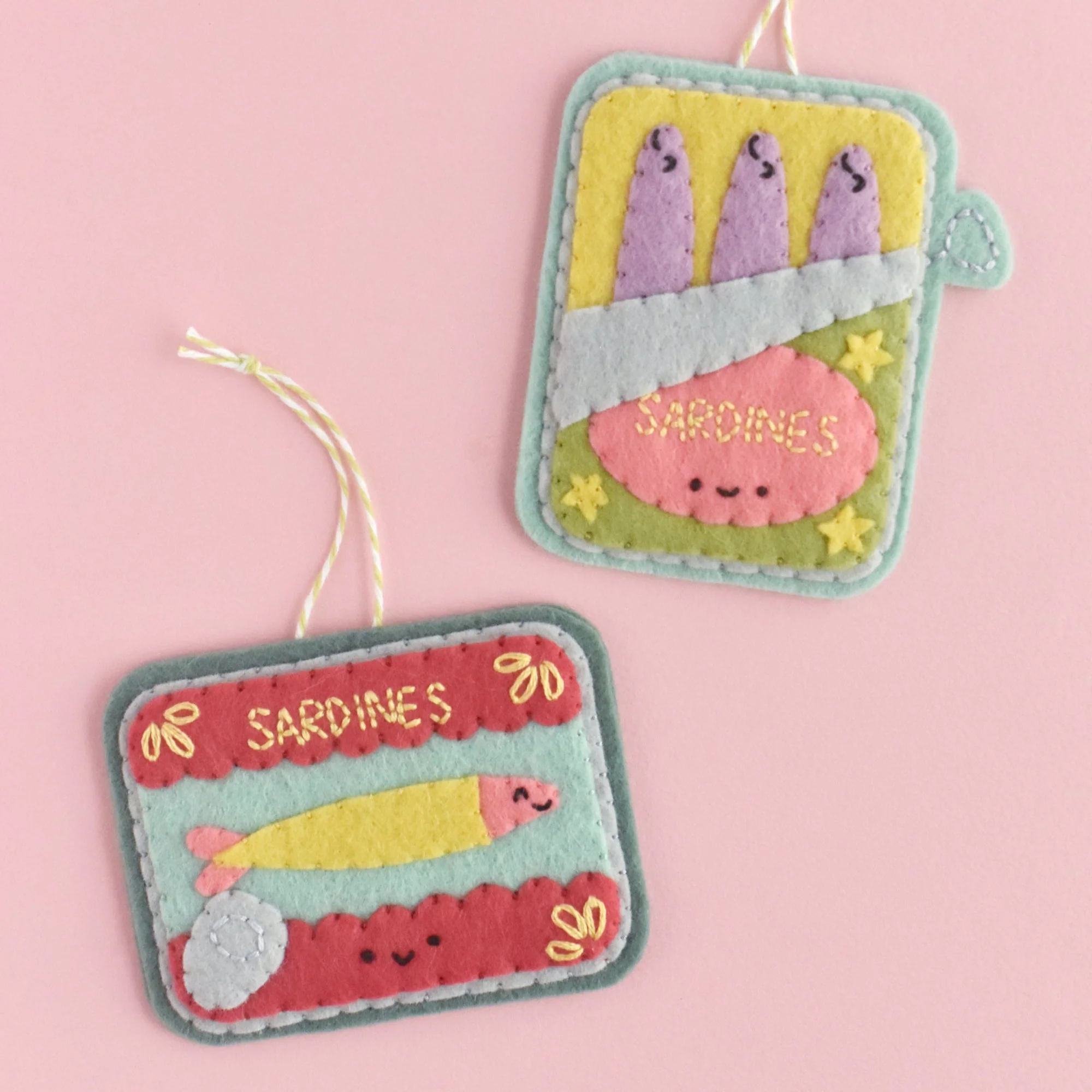 Fins & Tins Felt Ornament Pattern - Image 7