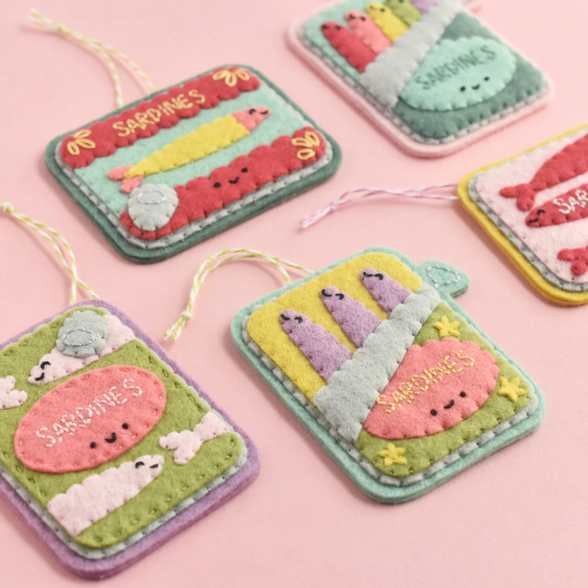 Fins & Tins Felt Ornament Pattern - Image 8