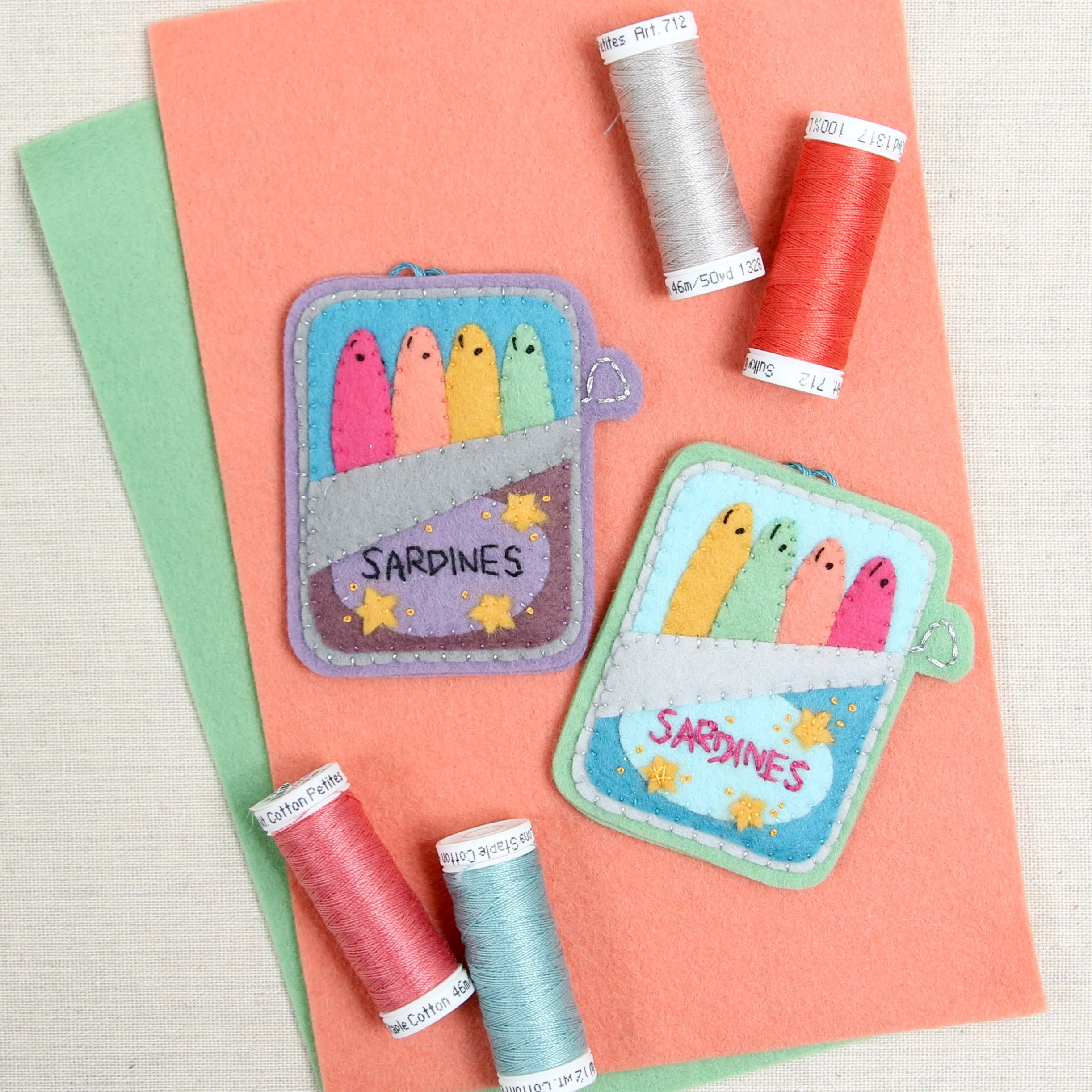 Fins & Tins Felt Ornament Pattern - Image 9