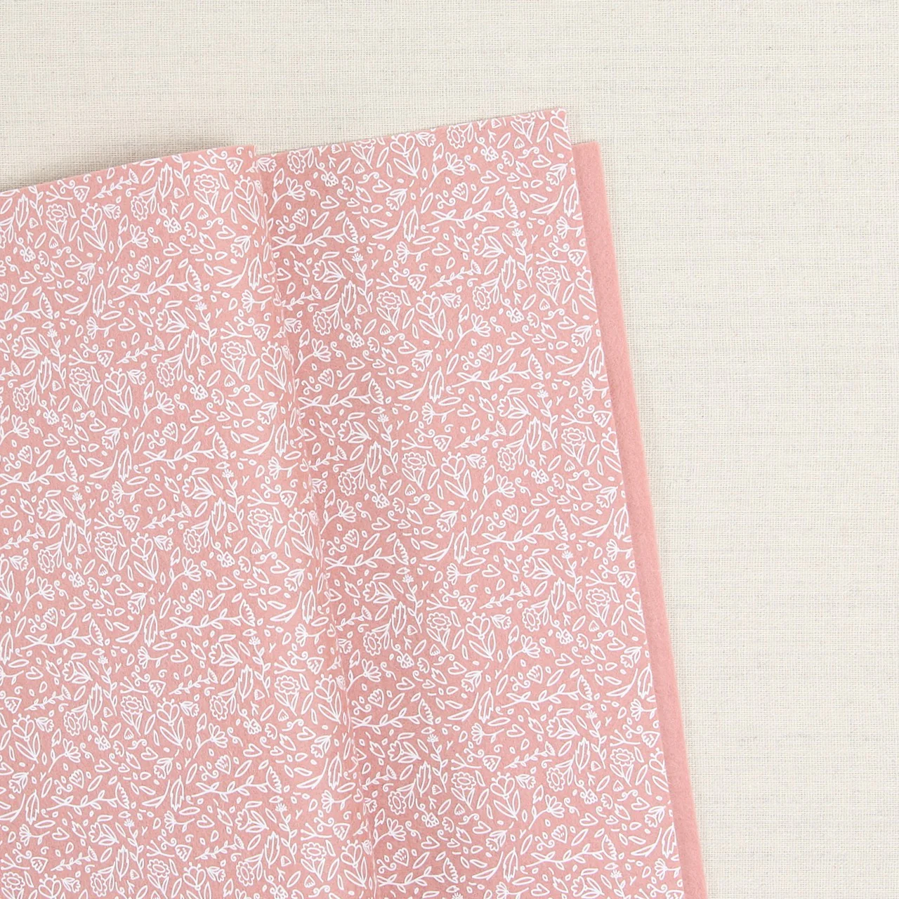 Floral Sketch, Rose Quartz