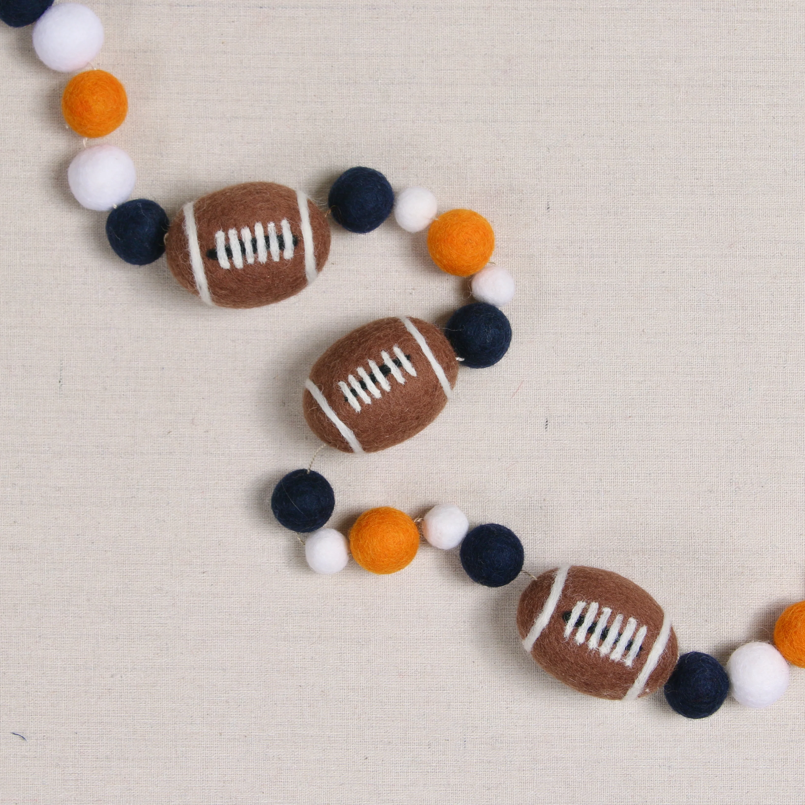 Football, Felted Shape - Image 3