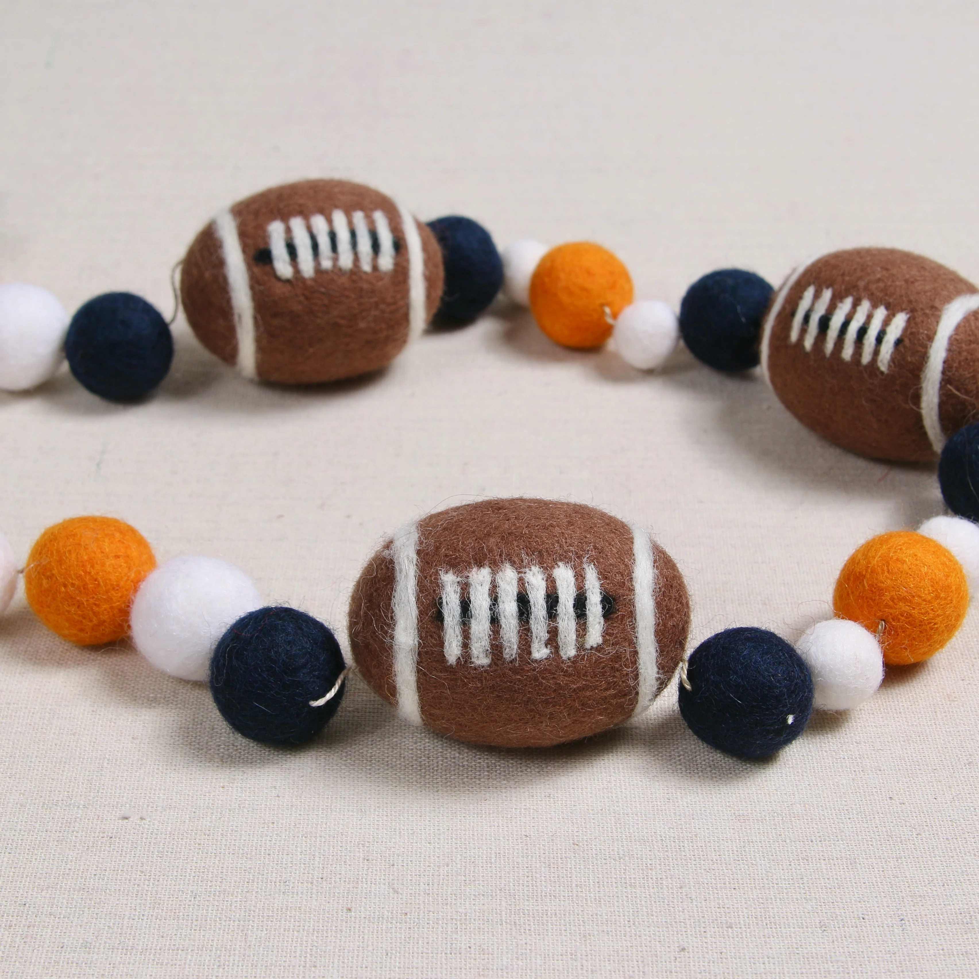 Football, Felted Shape - Image 4
