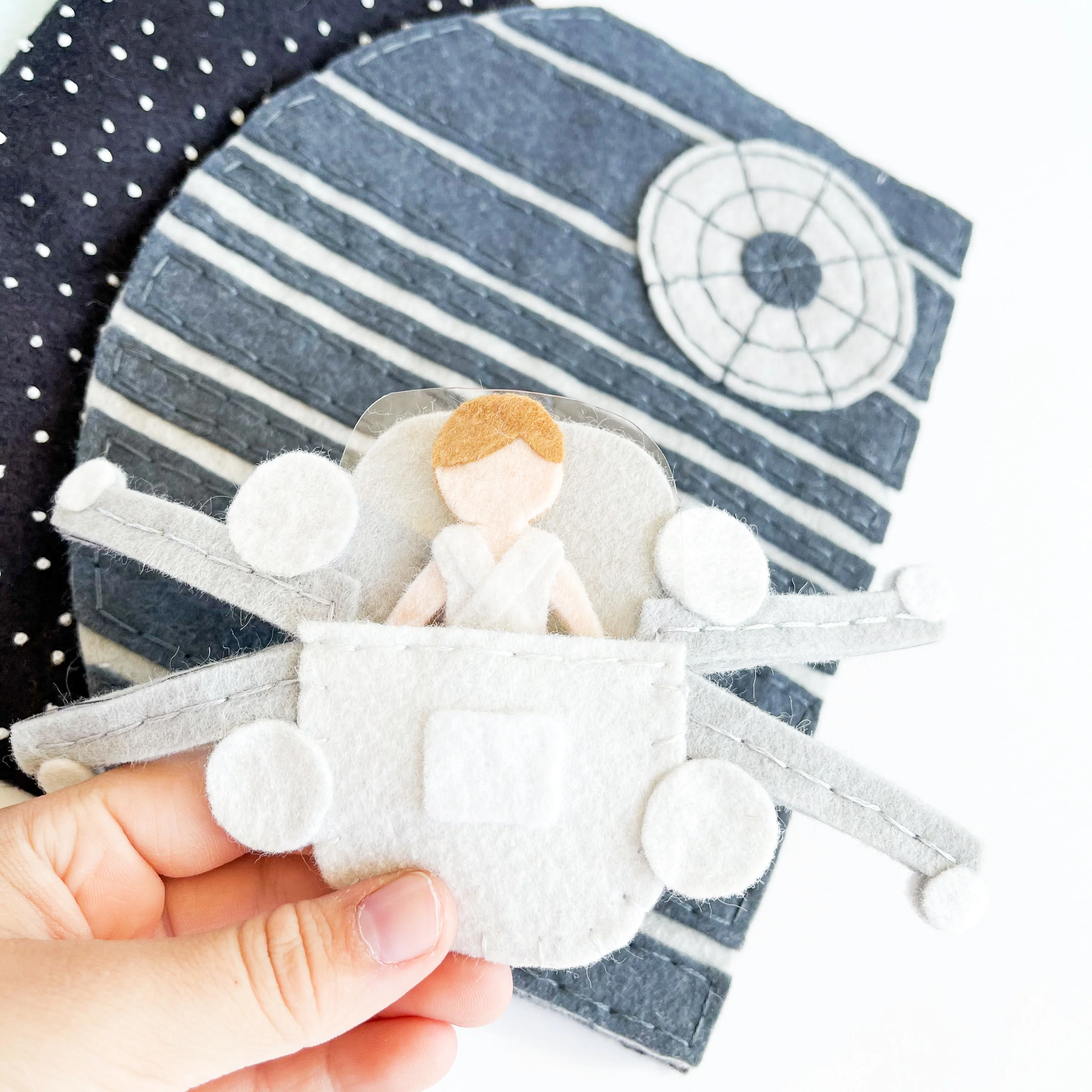 Galaxy Far Away Quiet Book Pattern - Image 3