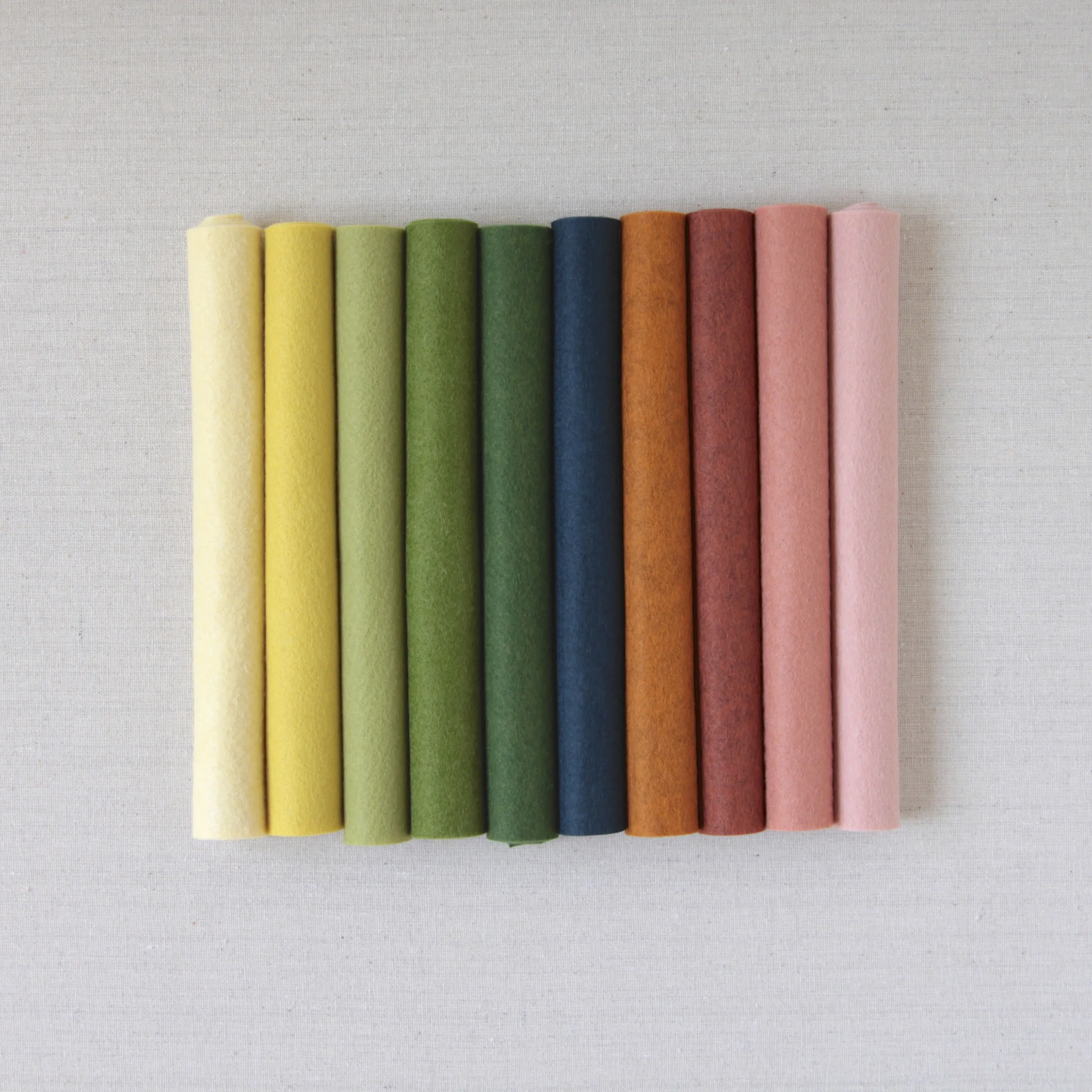 Grapefruit Wool Blend Felt - Image 2
