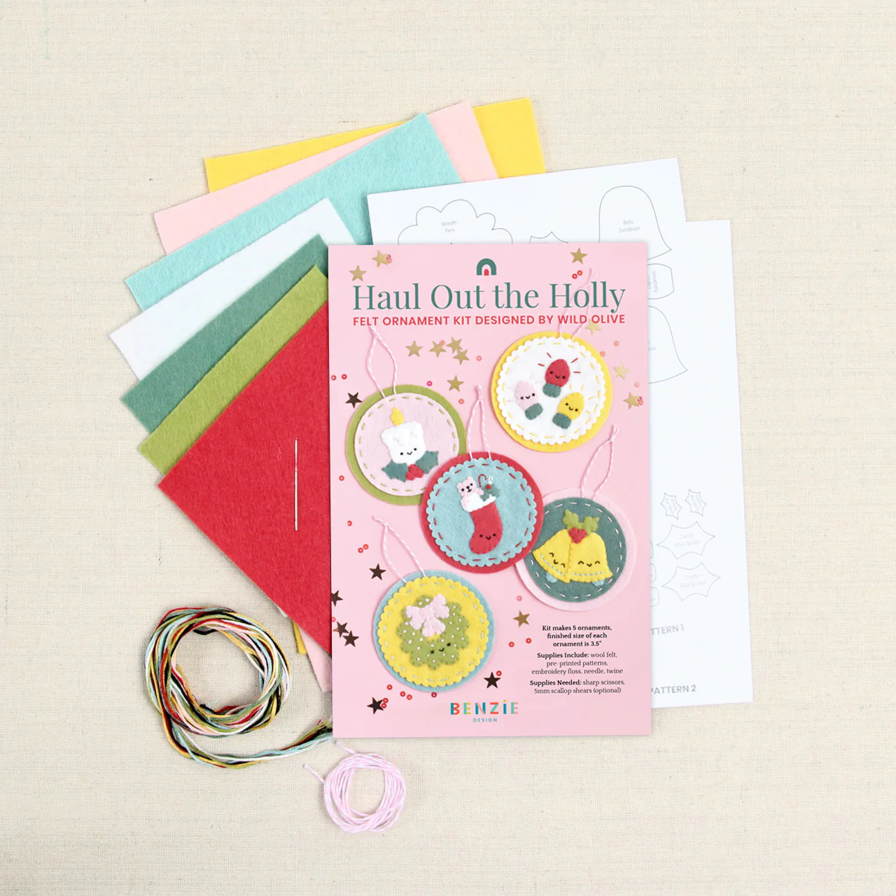 Haul out the Holly Ornament Kit - Image 2