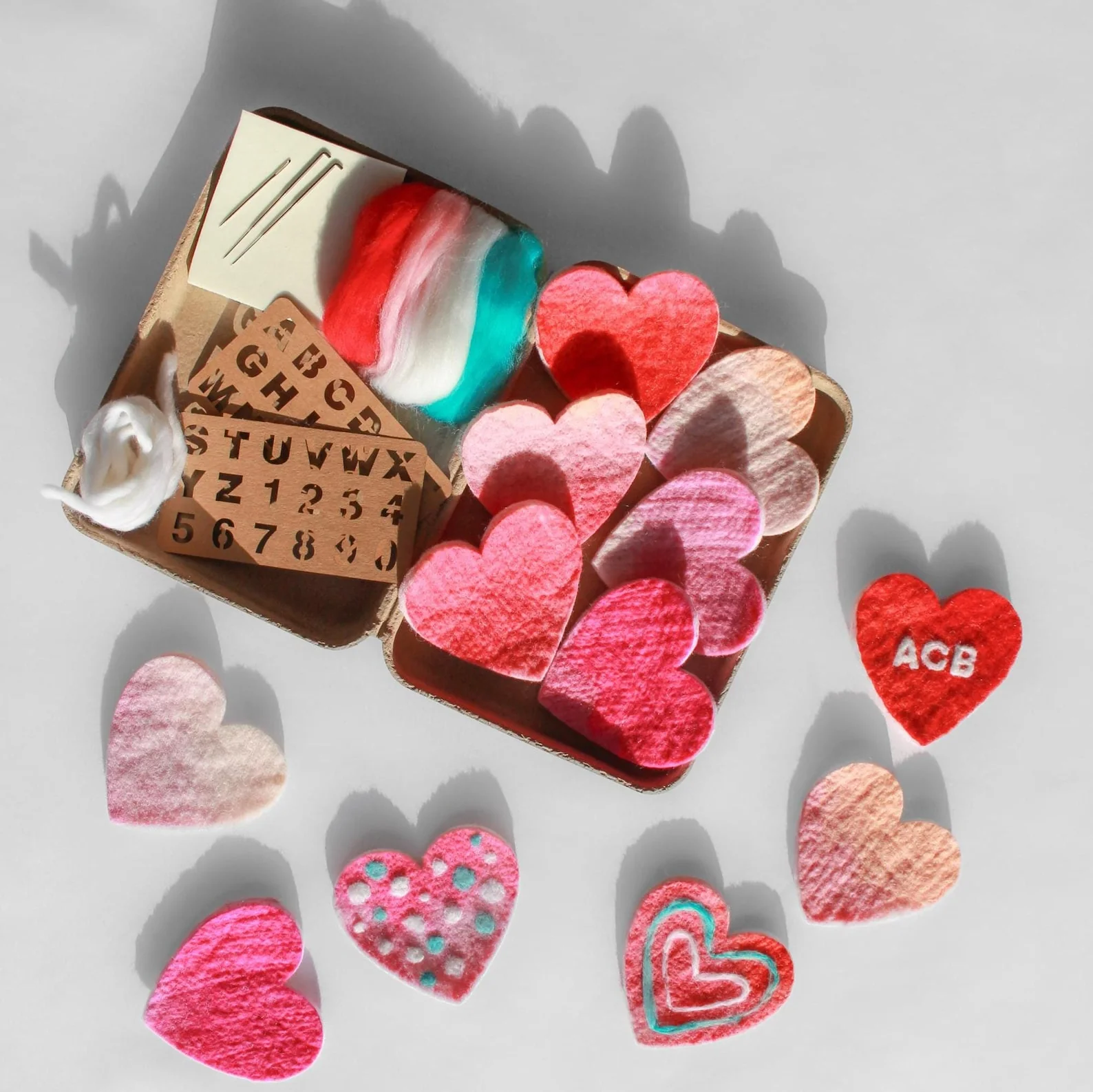 Heart Felting Kit