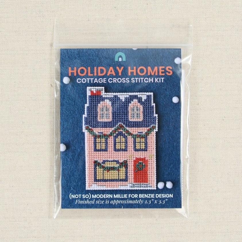 Holiday Homes Cottage Cross Stitch Kit - Image 2