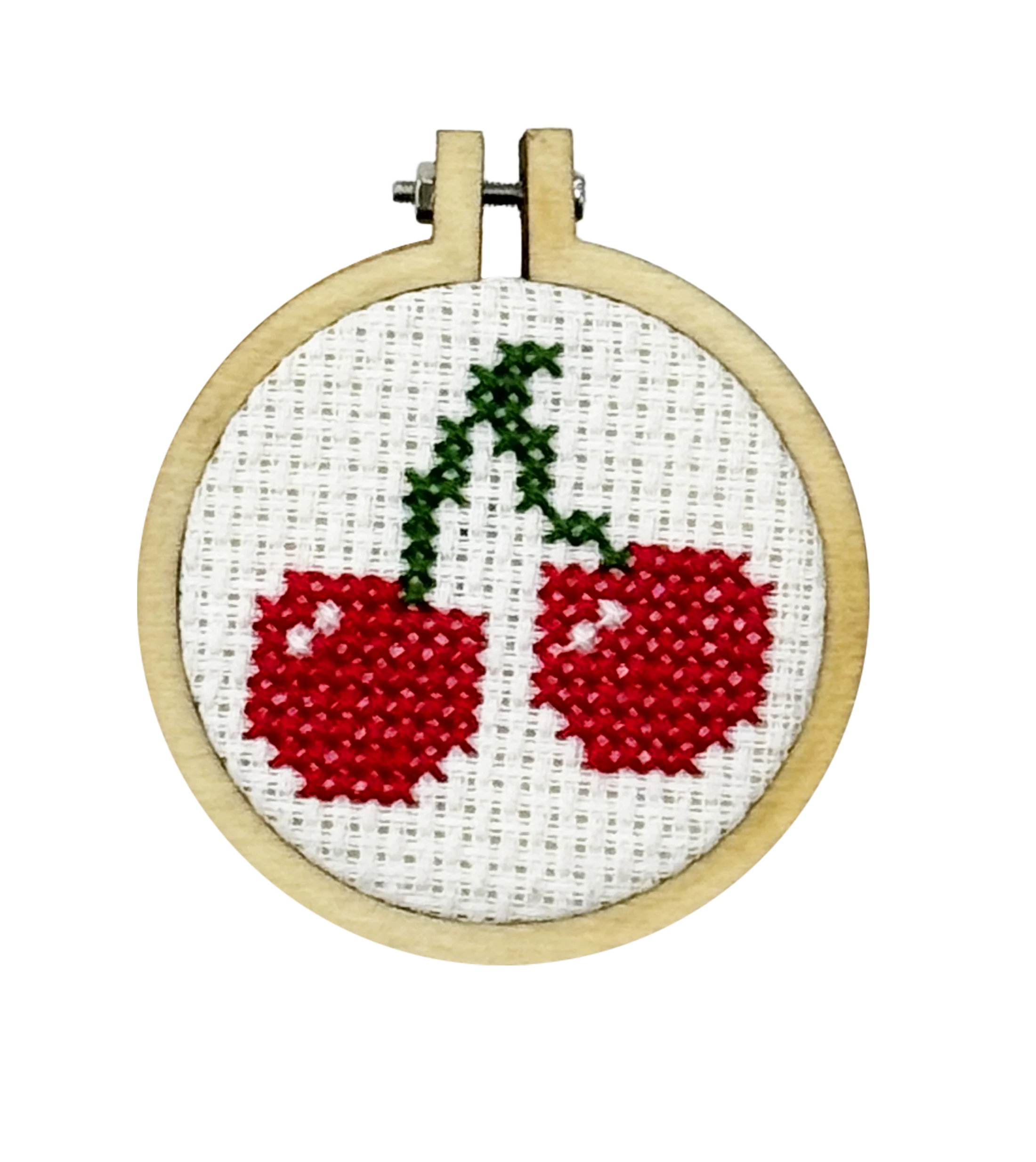 I Love You Cherry Much, Matchbox Cross Stitch Kit - Image 4
