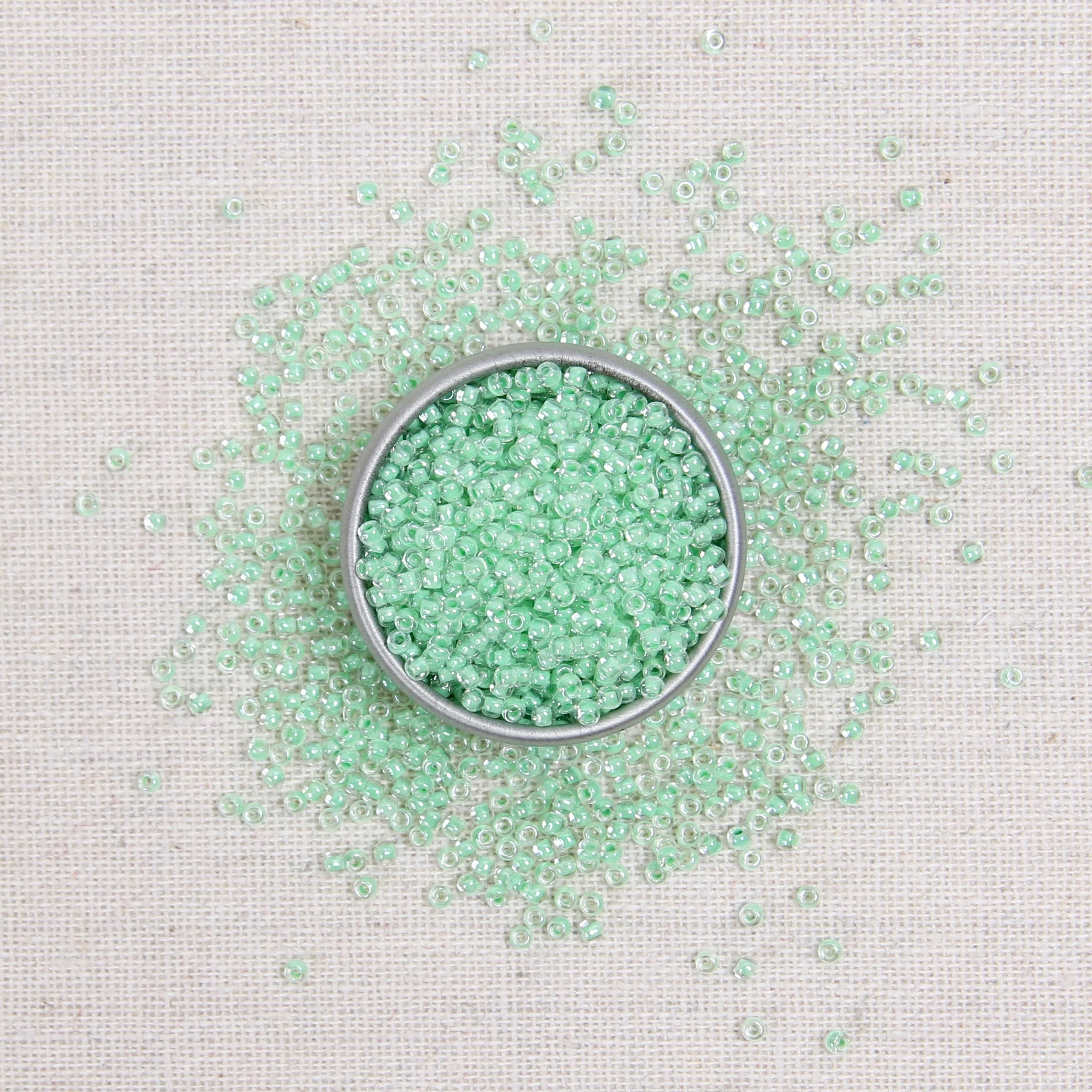 Iridescent Sequins or Beads: Jade Green - Image 5