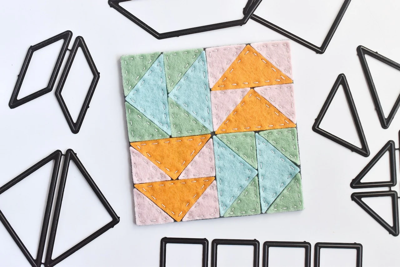 Jeanette's Cozy Quilt Blocks, Deep Etch Die - Image 3