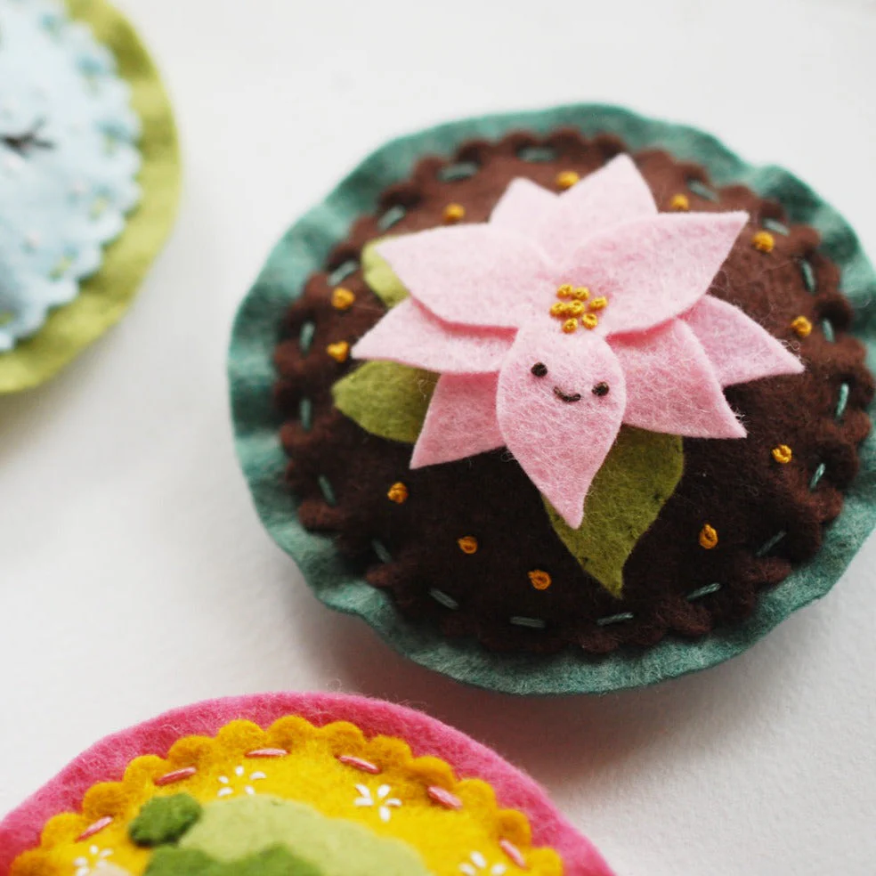 Kitschy Christmas Felt Ornaments - Image 5