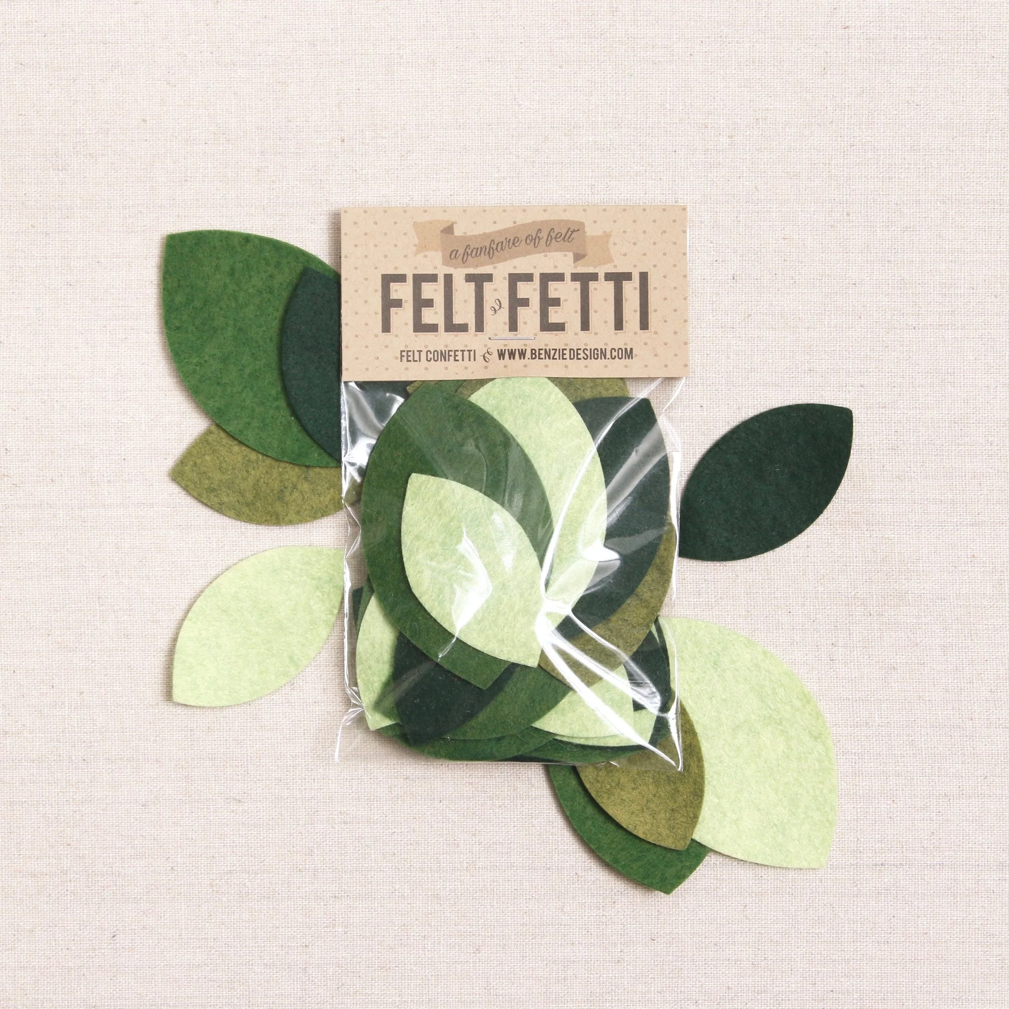 Felt-fetti Magnolia Leaf, die cut shapes - Image 3