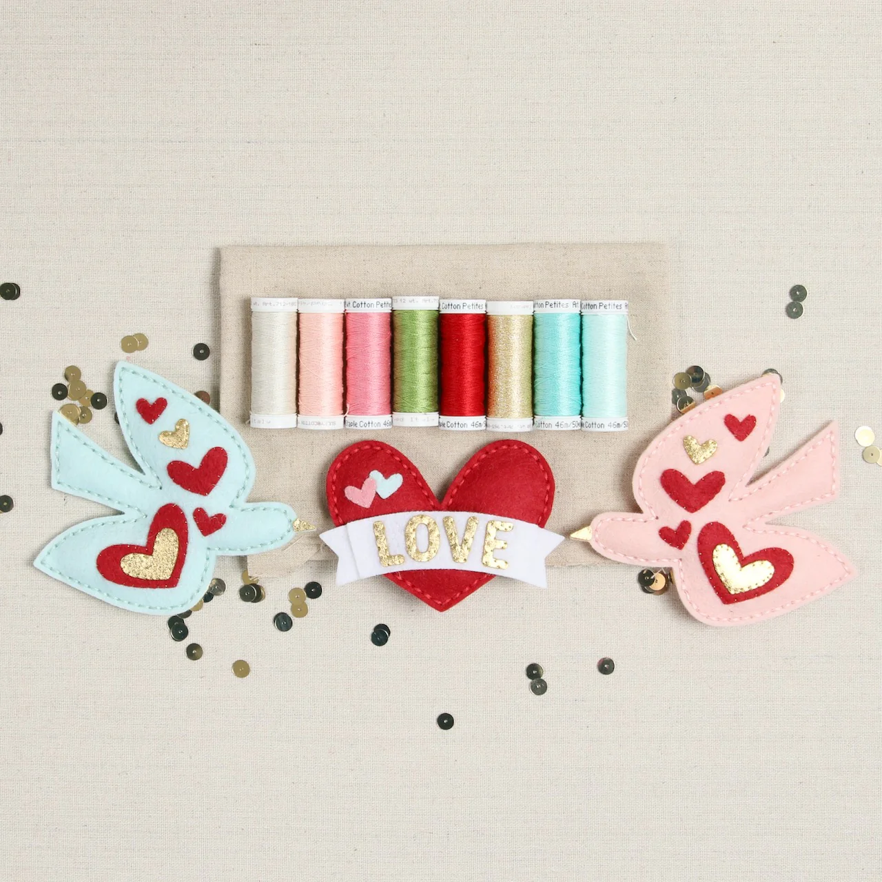 Love Bird, Sulky Thread Palette - Image 3