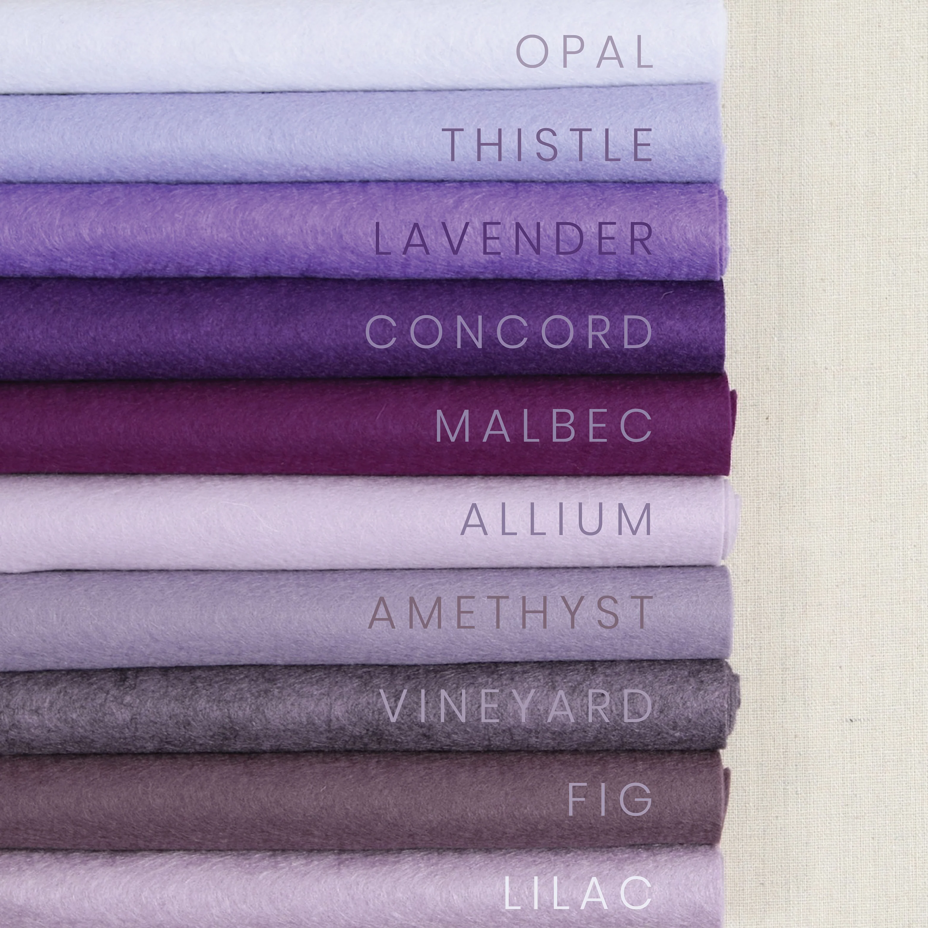 Malbec Pure Wool Felt - Image 3