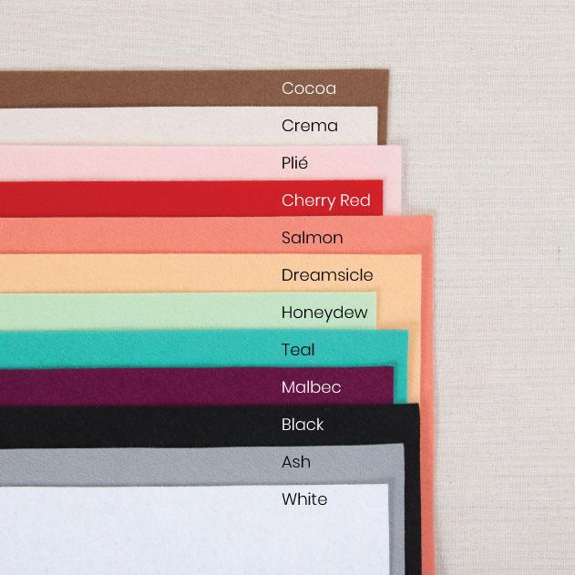 Malbec Pure Wool Felt - Image 4