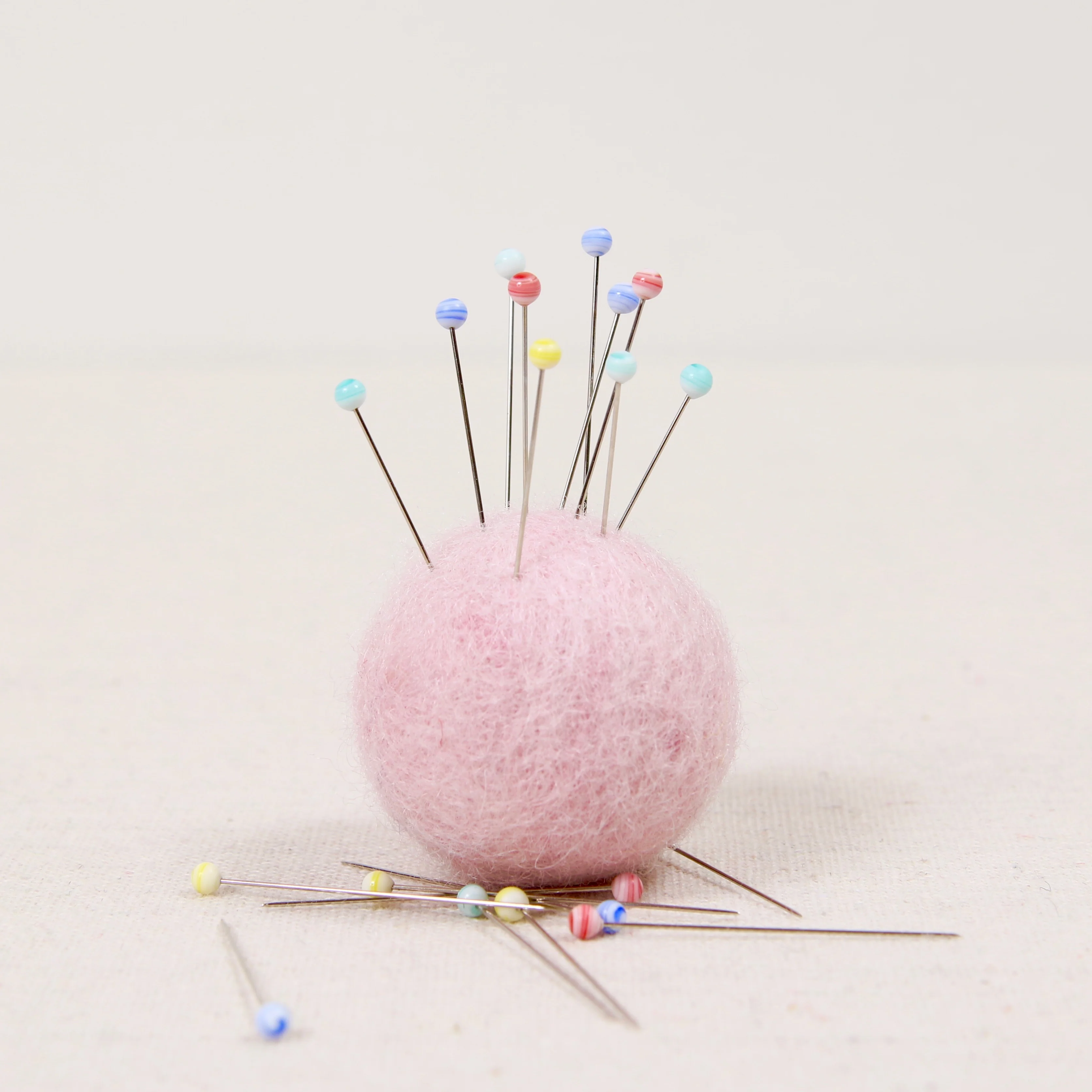 Marbled Glass Head Pins - Image 2