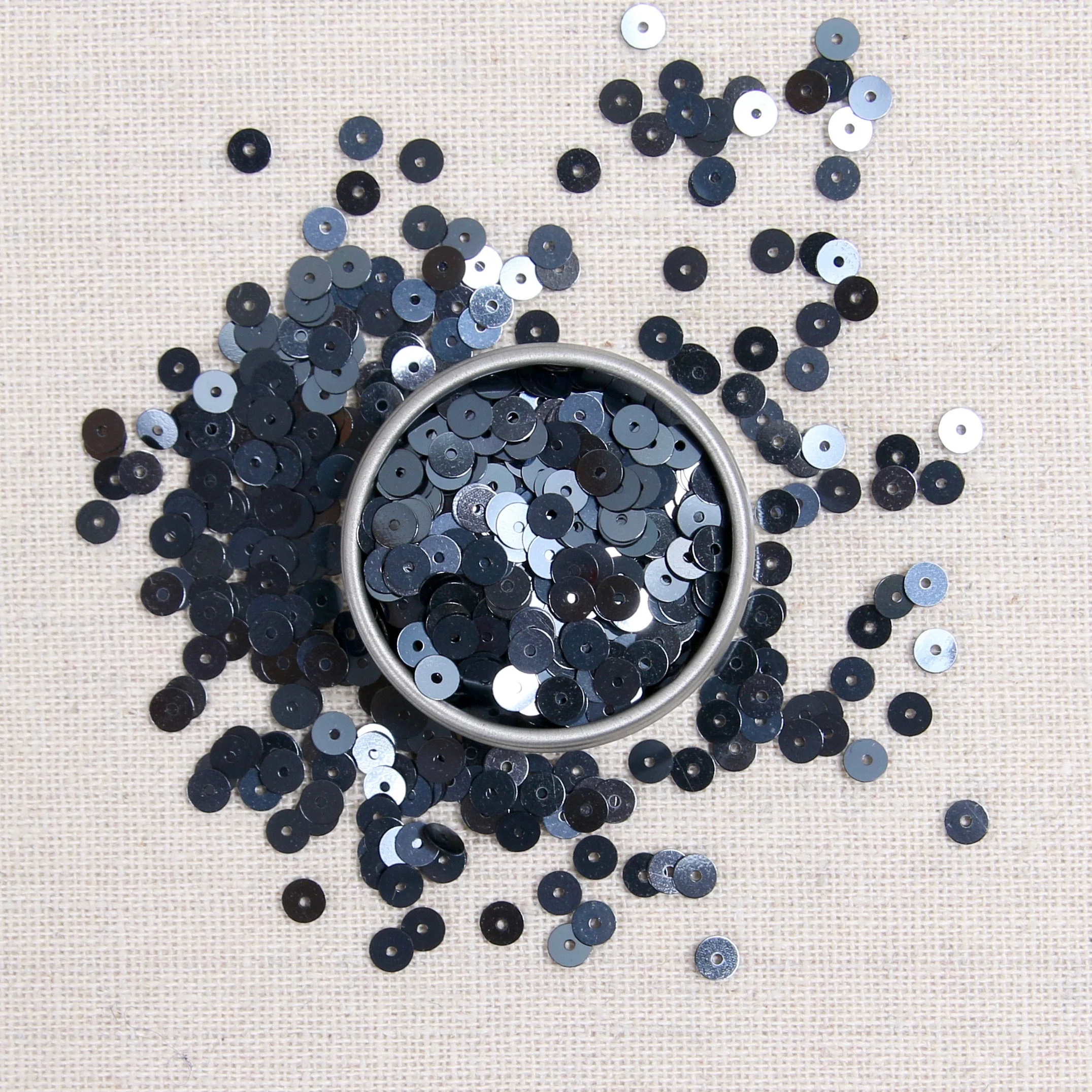 Metallic Sequins or Beads: Graphite - Image 4