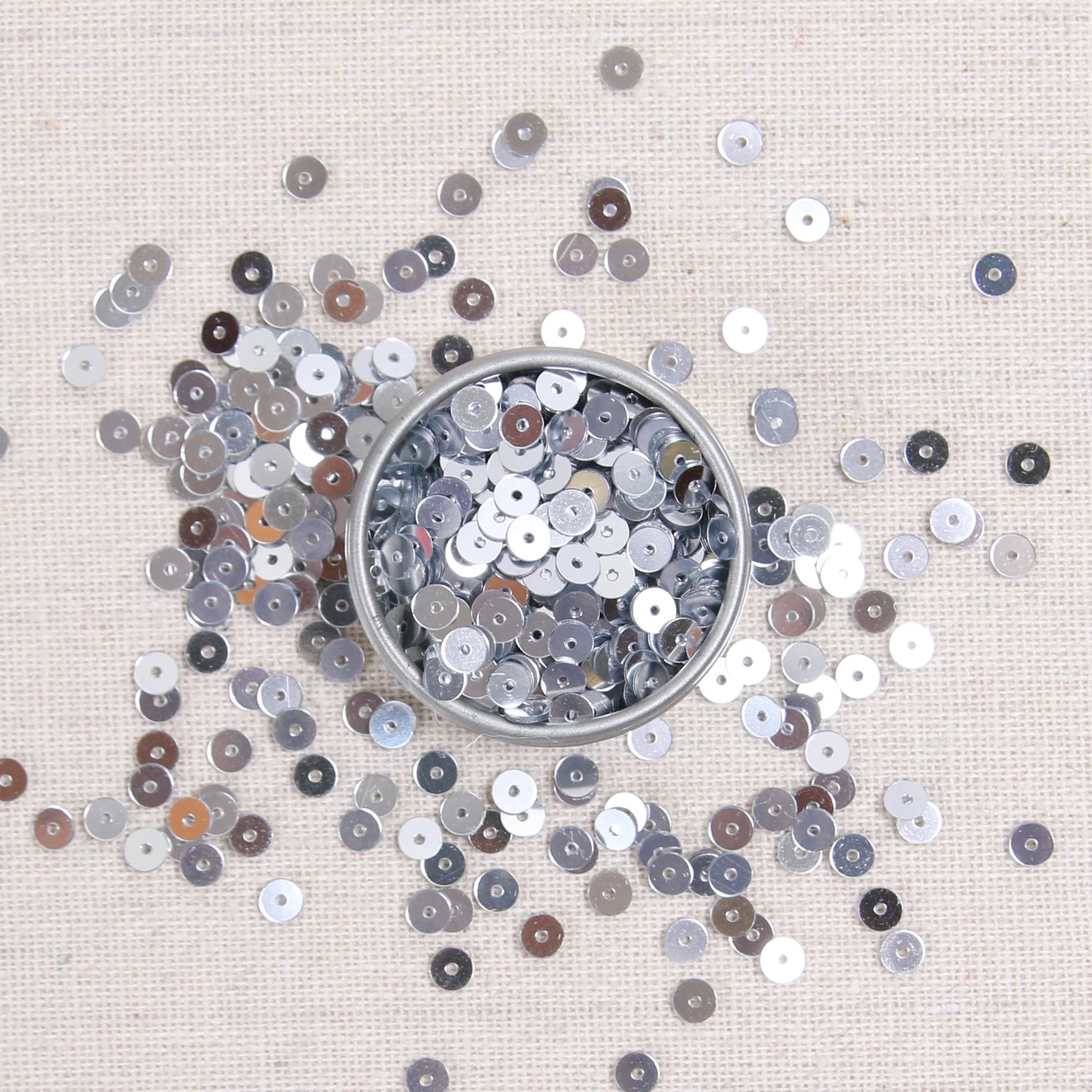 Metallic Sequins or Beads: Silver - Image 4