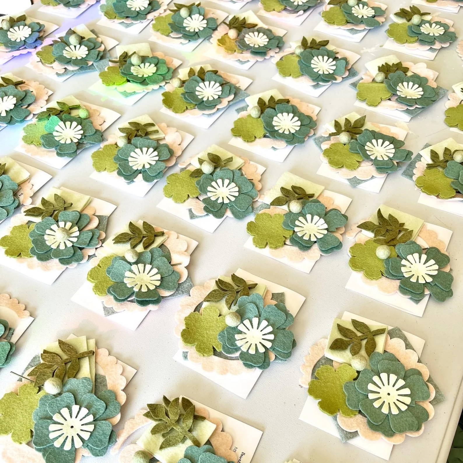 Mini Succulent Felt Flower Kit - Image 5