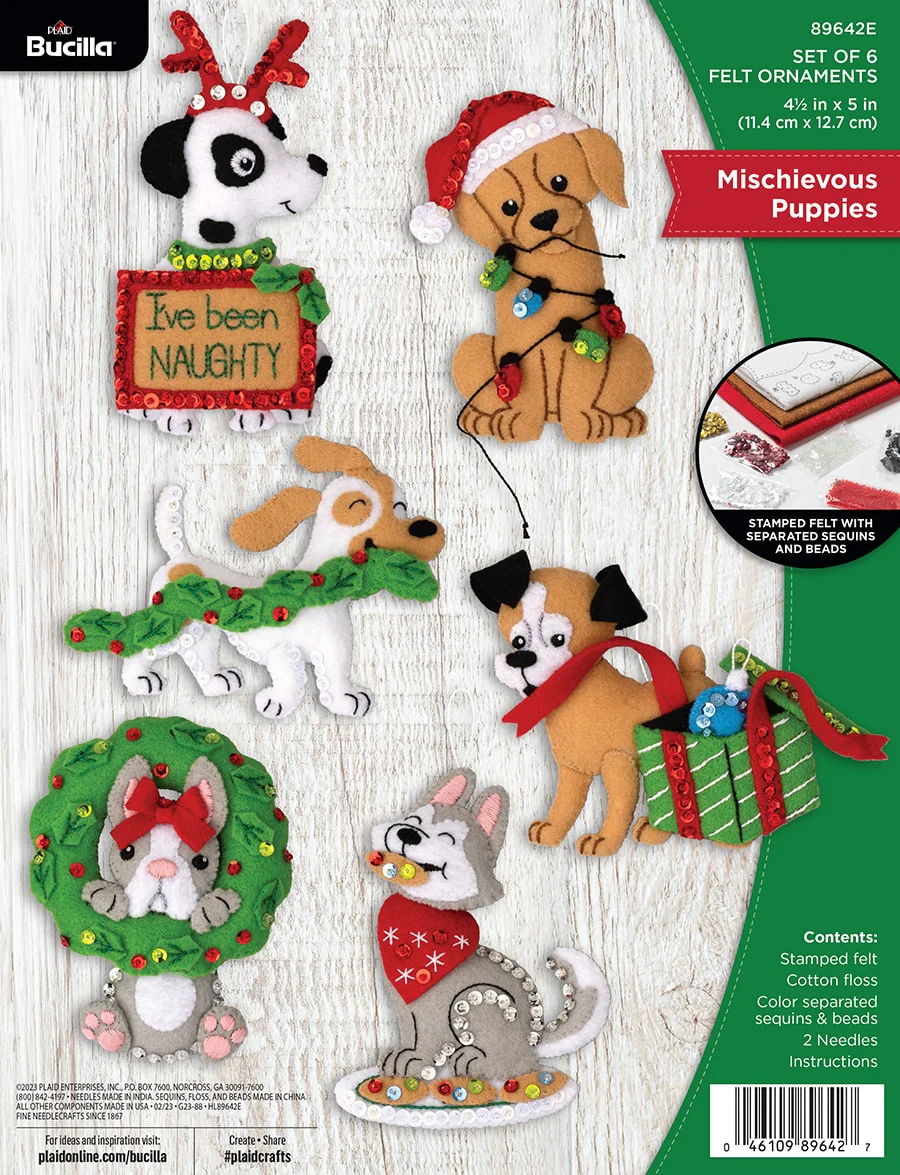 Mischievous Puppies, Bucilla - Image 4
