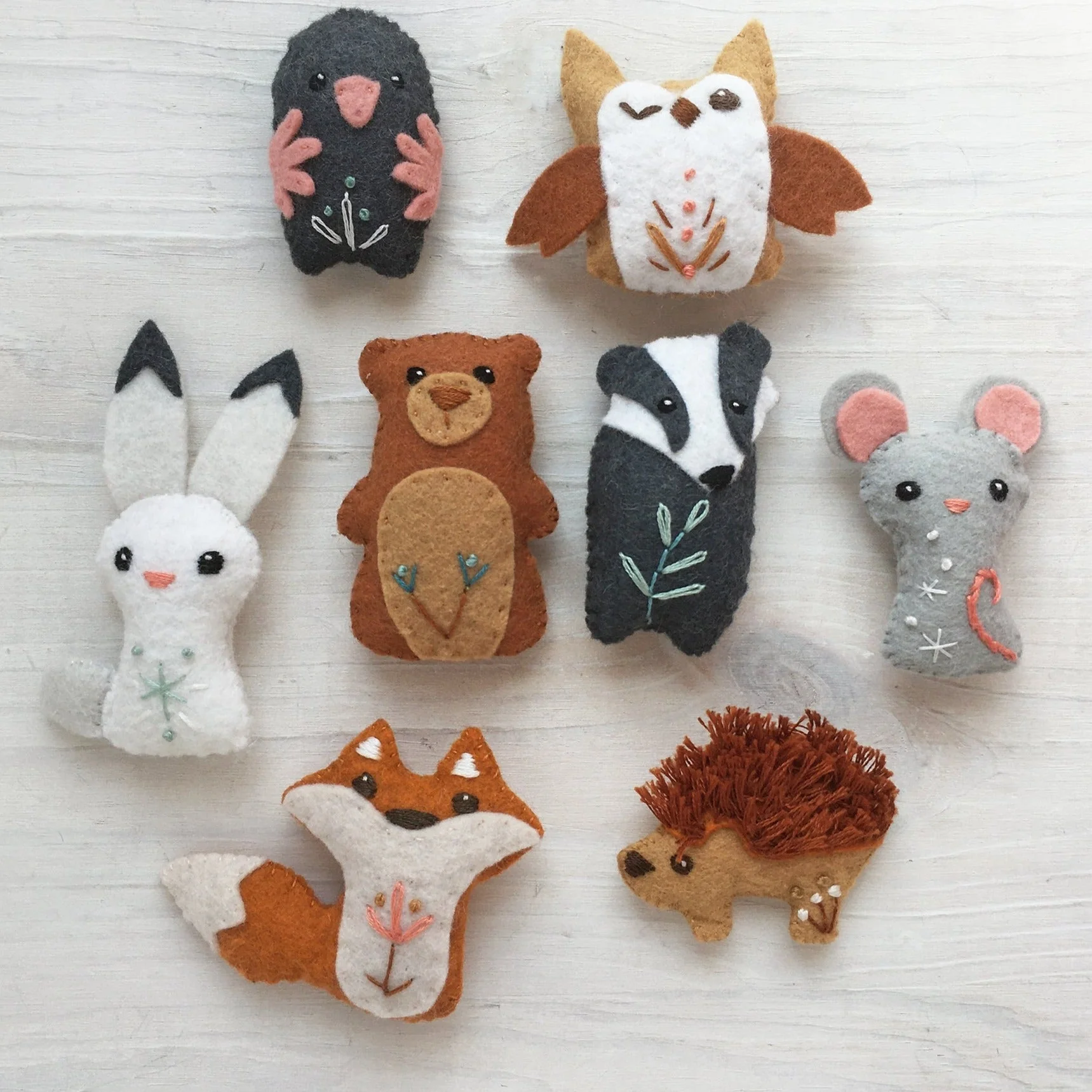 Mitten and Woodland Animals - Image 2