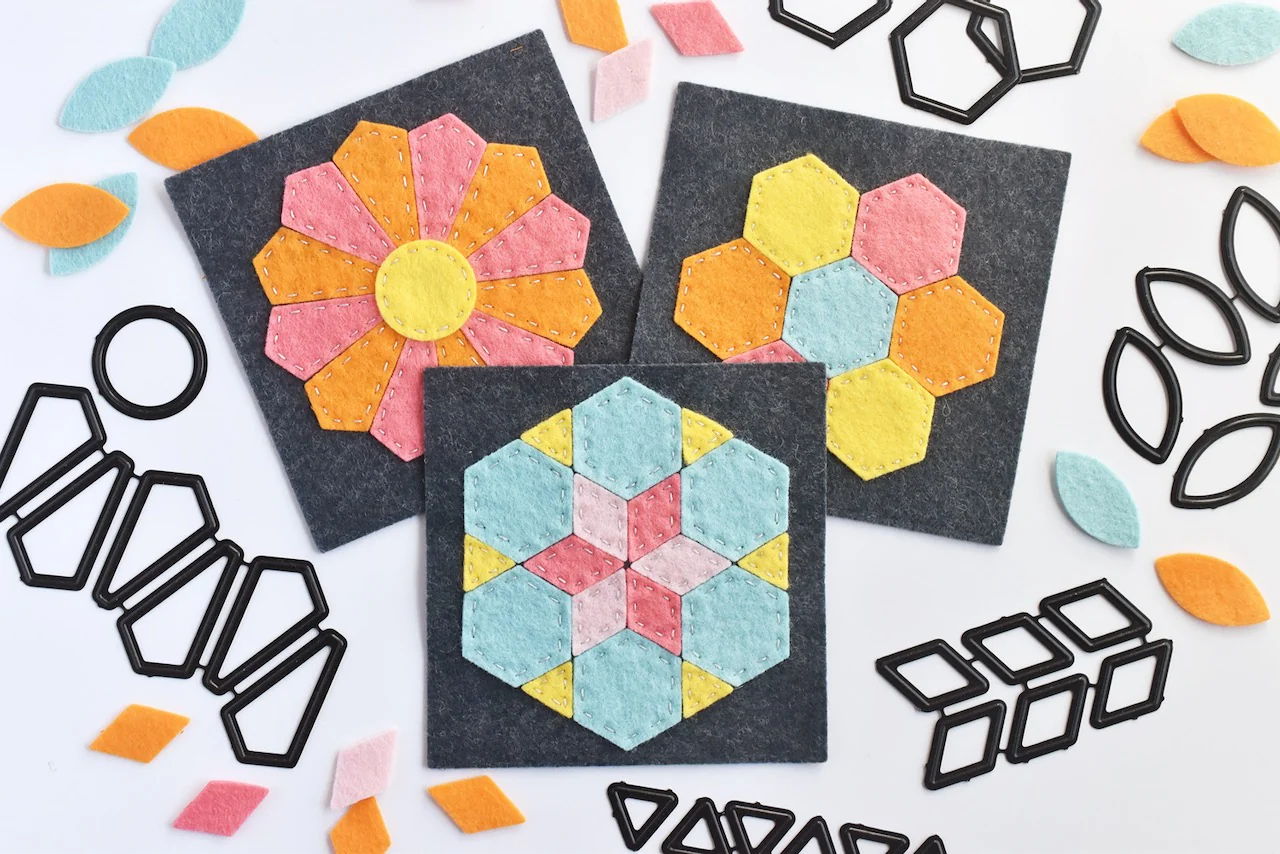 Mollie's Cozy Quilt Blocks, Deep Etch Die - Image 3