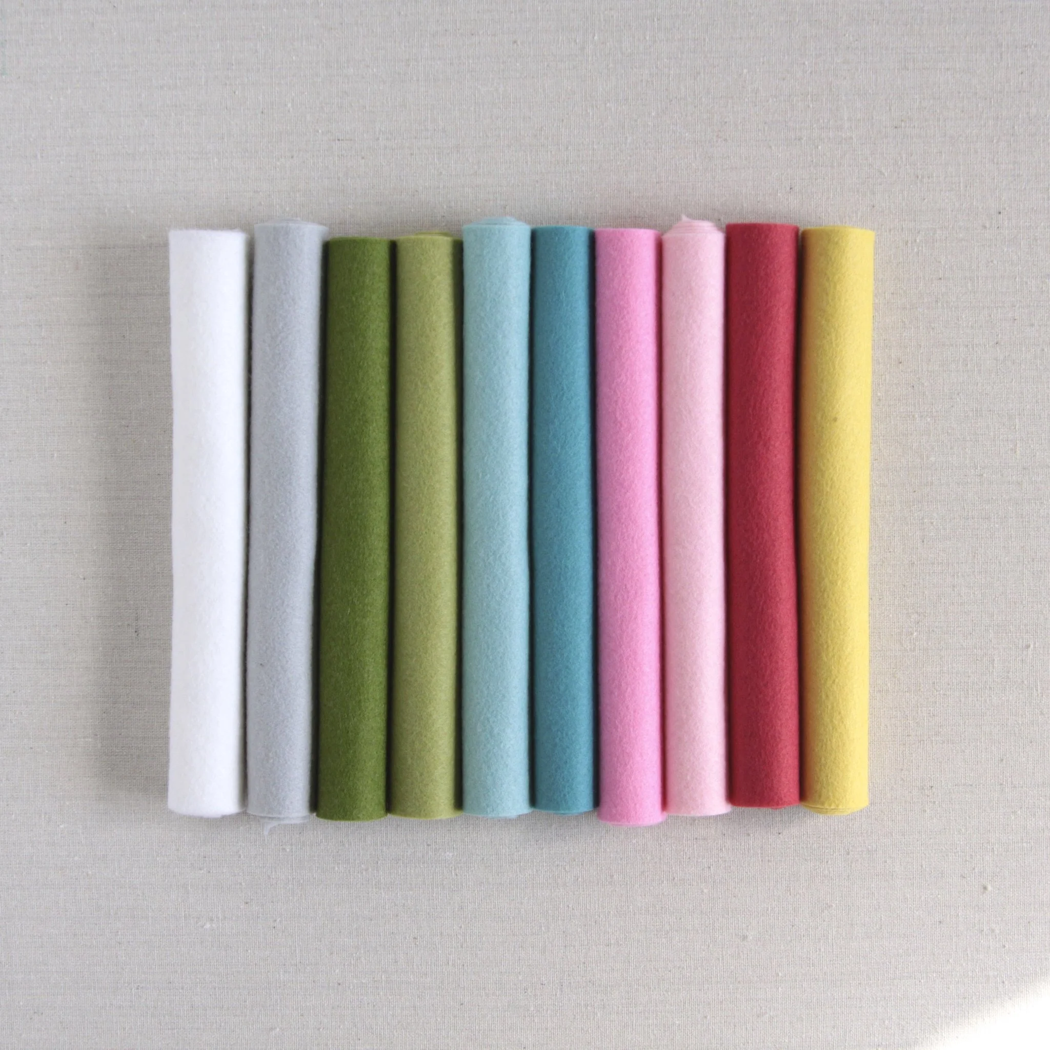 Moss Wool Blend Felt - Image 2