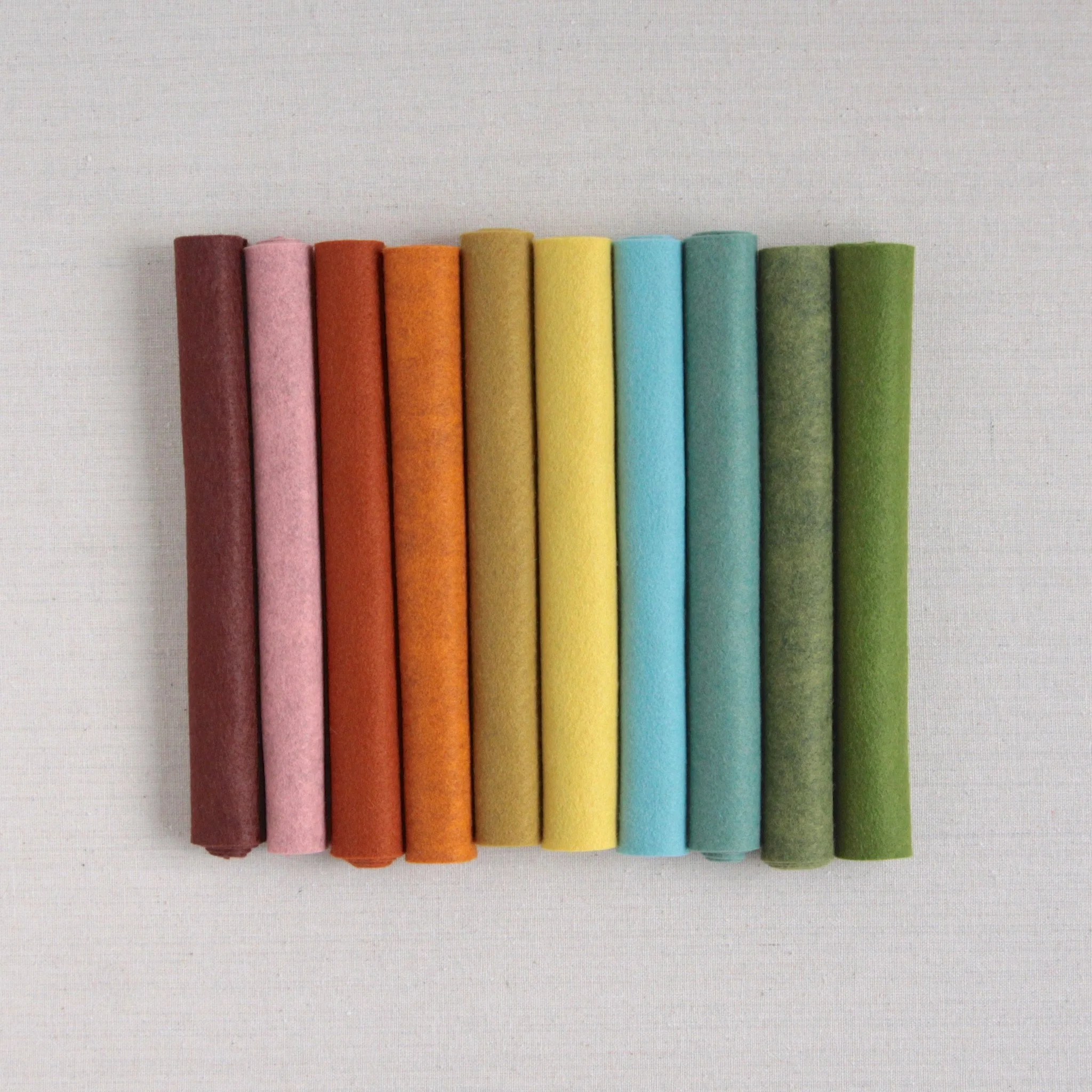Moss Wool Blend Felt - Image 3