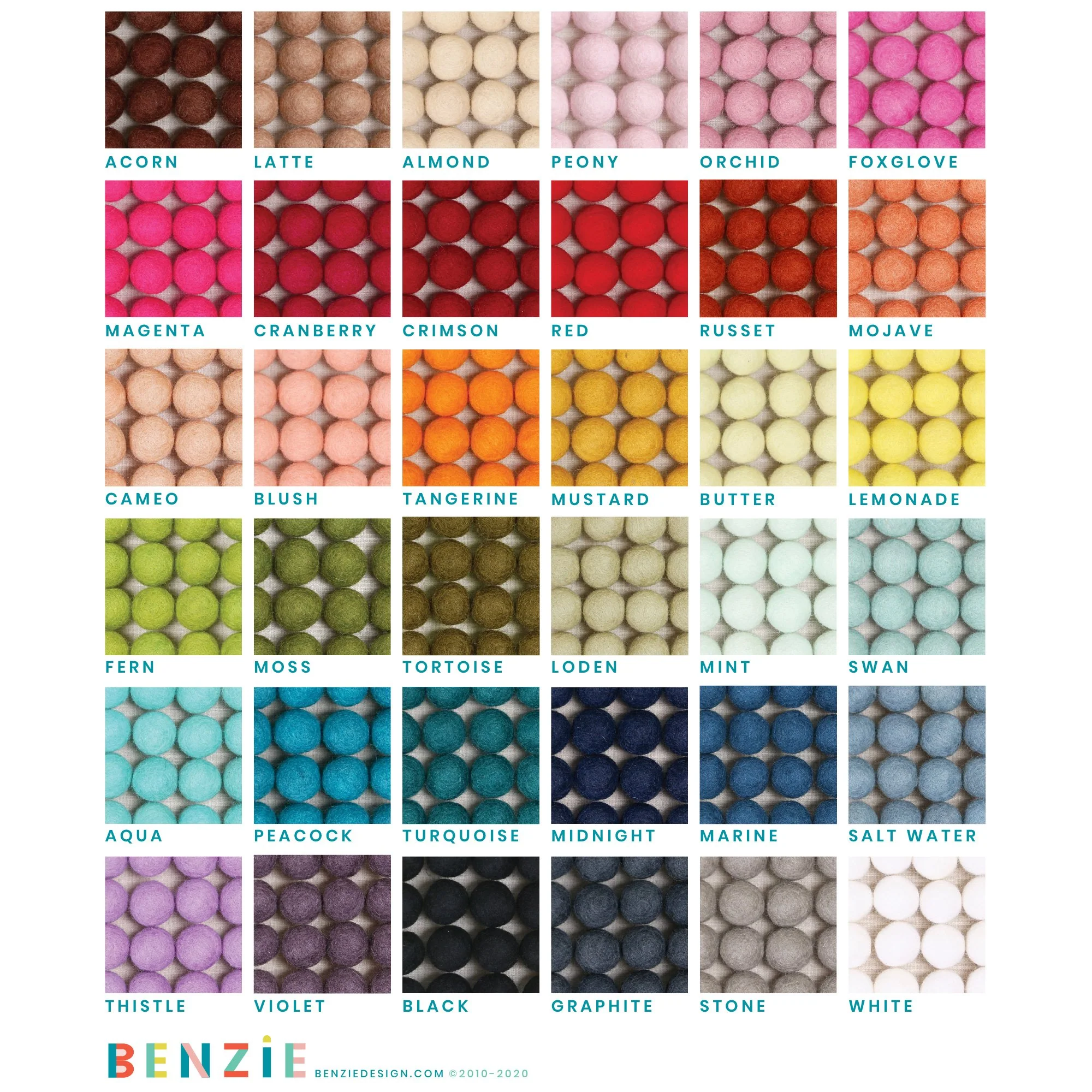 Multi Color Felt Balls - Image 3