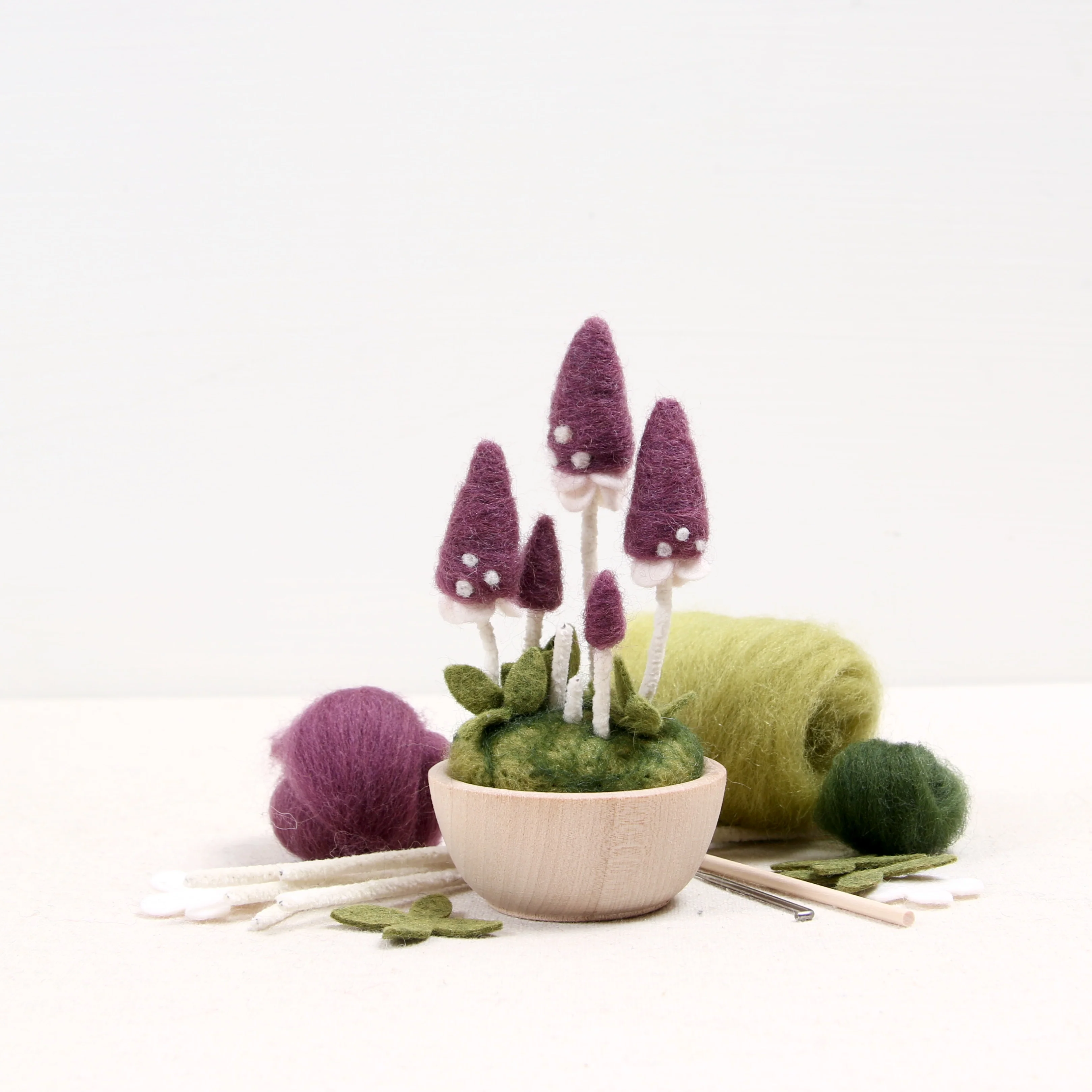 Mushroom Needle Felting Kits -Wholesale - Image 3
