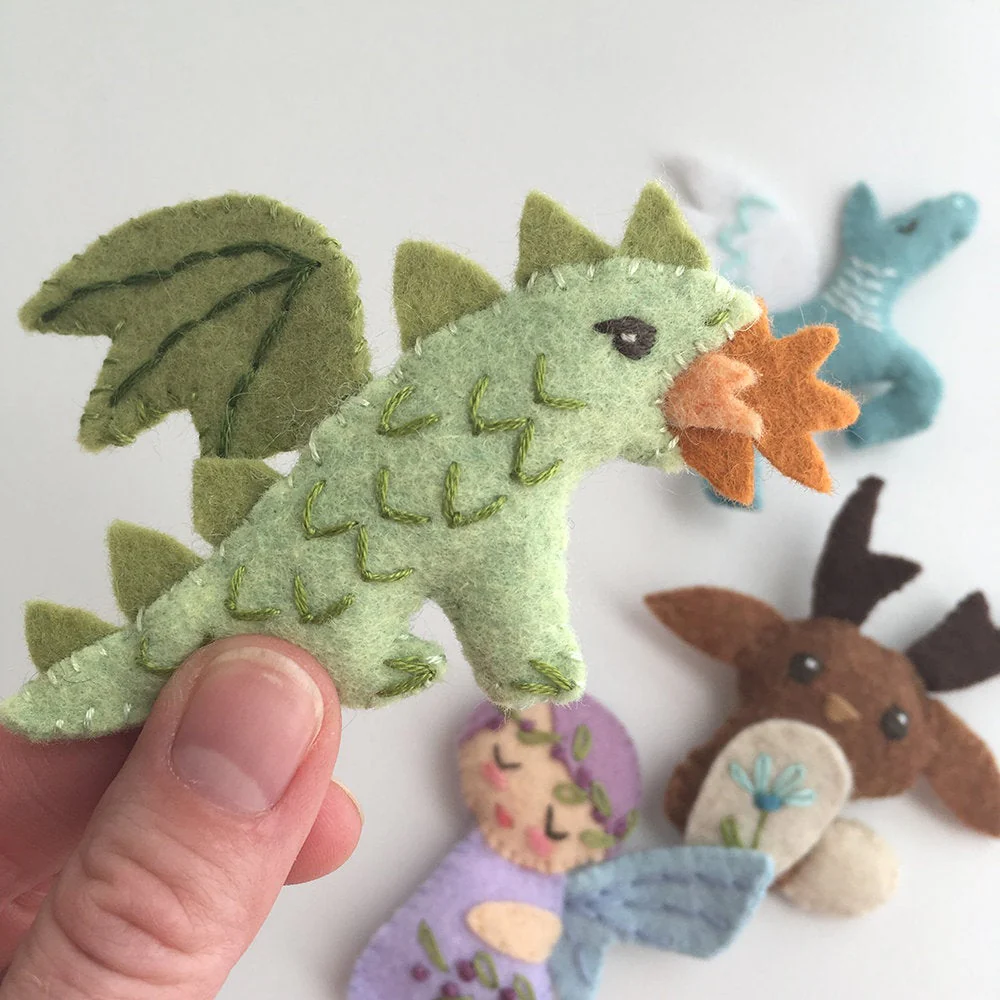 Mythical Creatures Felt Pattern - Image 2