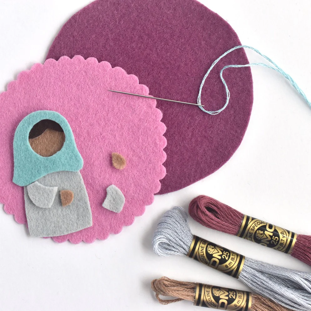 Nativity Felt Ornaments Pattern - Image 6