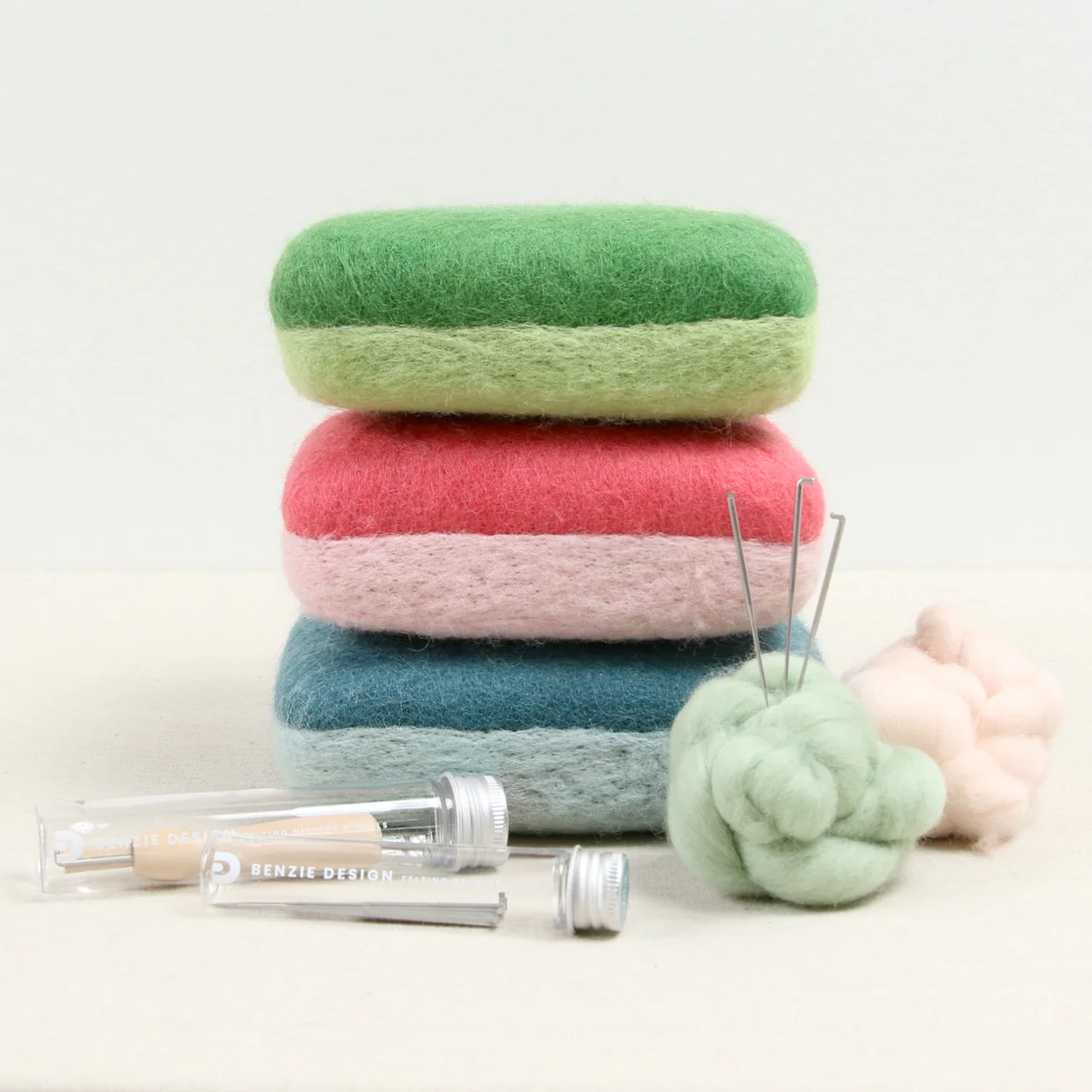 Needle Felting Cushion, Blue - Image 3