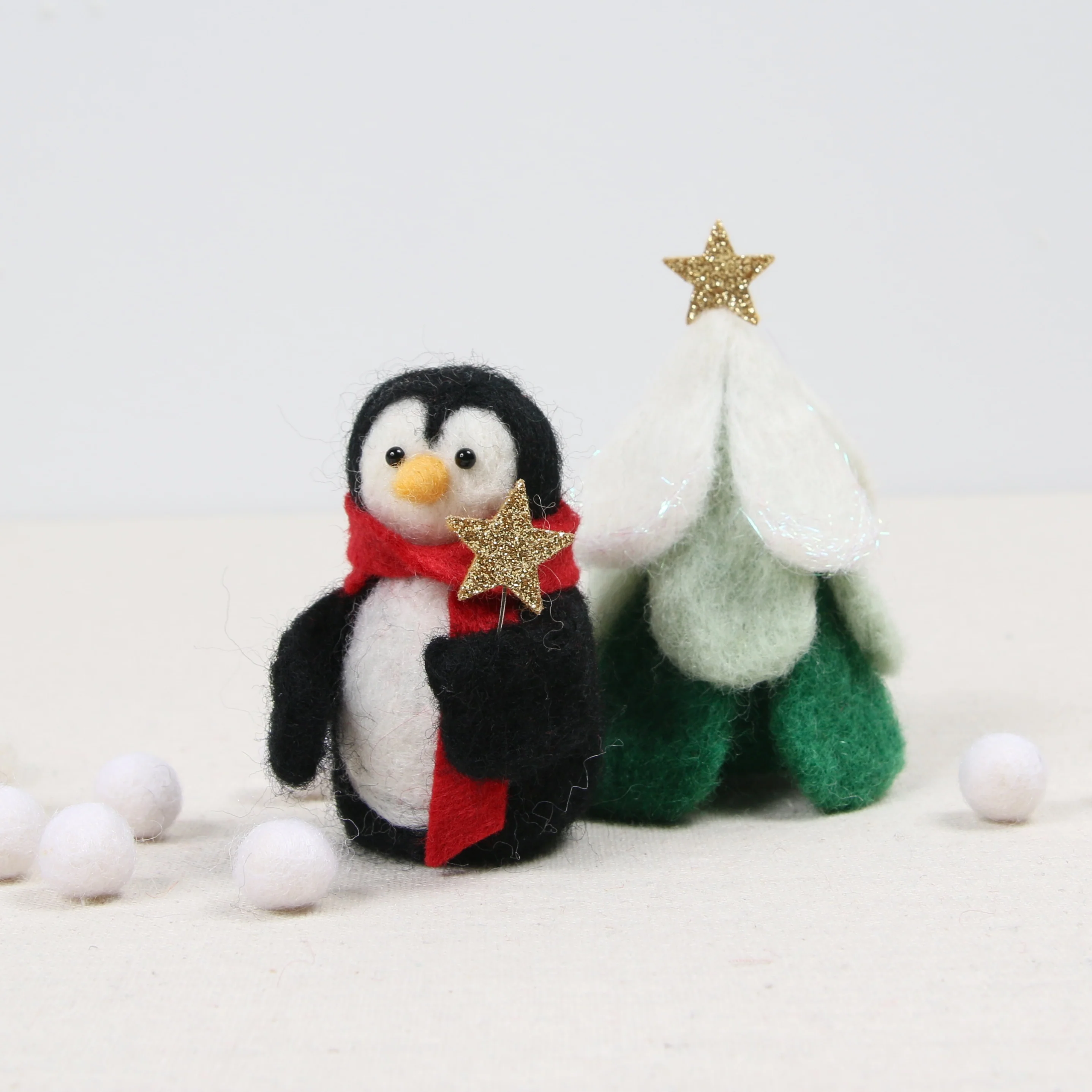 Needle Felting Kit, Paloma Penguin - Image 3