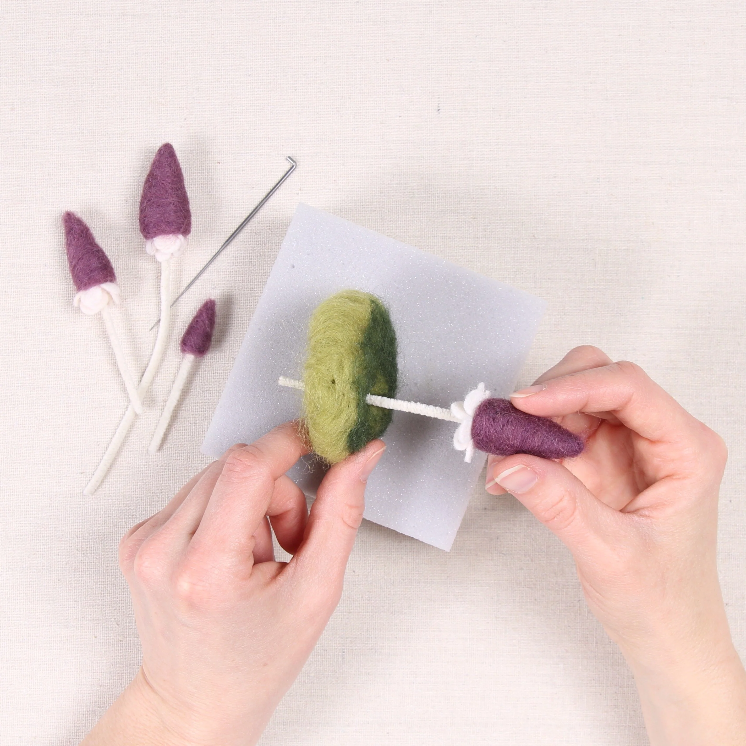 Needle Felting Kit, Pixie Parasol - Image 4