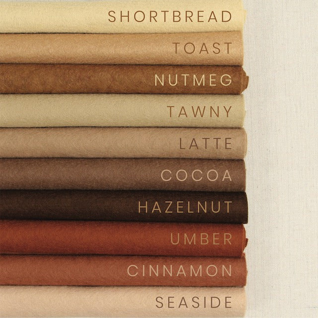 Nutmeg Wool Blend Felt - Image 2