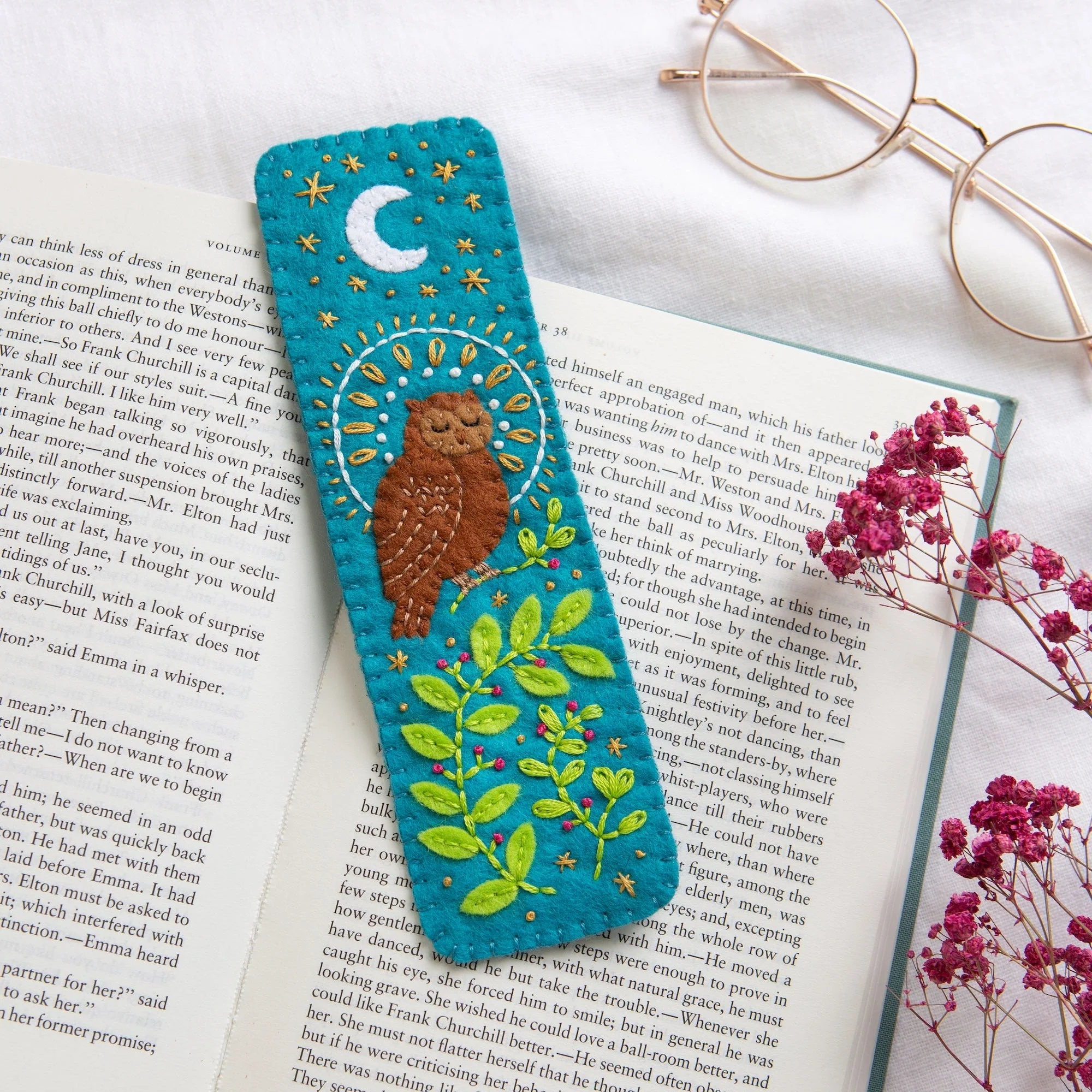 Owl Bookmark Felt Kit - Image 4