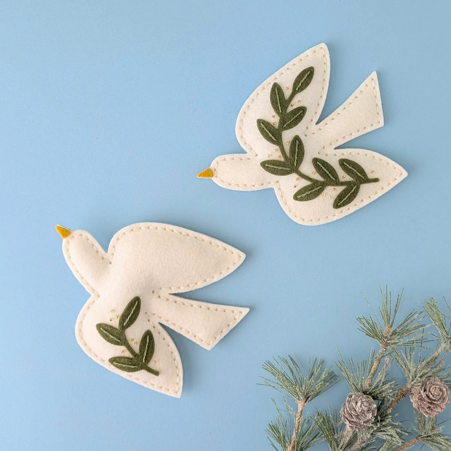 Peace Dove, SVG + PDF Digital Download - Image 4