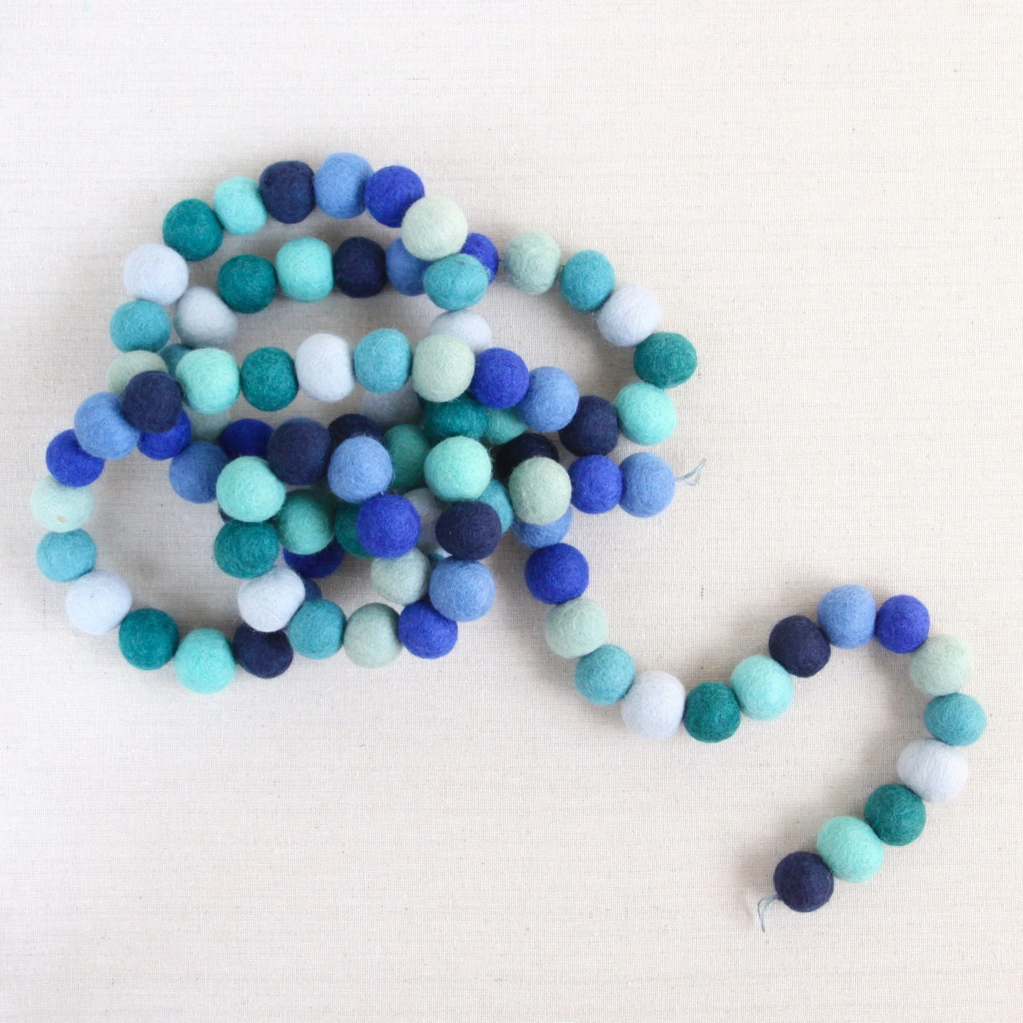 Peacock Felt Balls - Image 2
