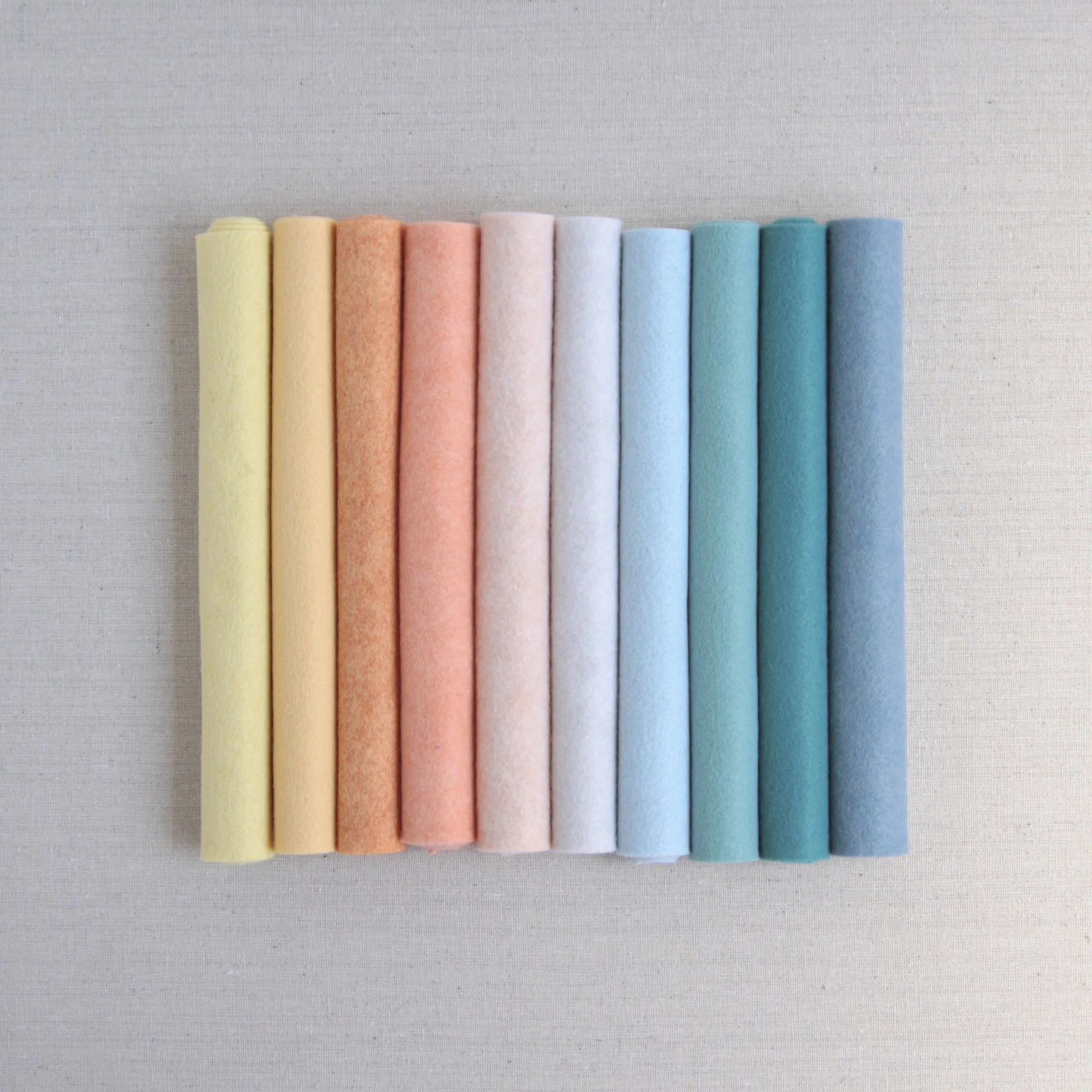 Peacock Wool Blend Felt - Image 4