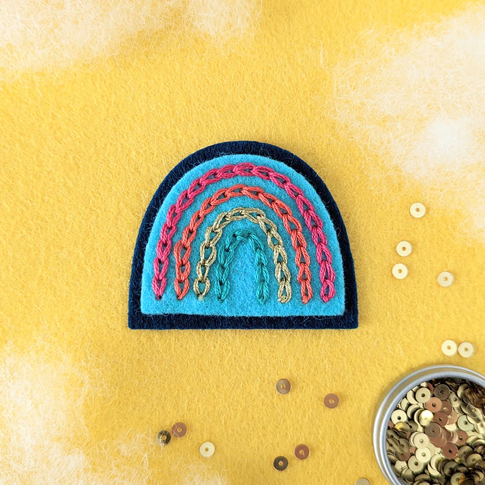 Pocket Rainbow, Stitchable Deep Etch Die - Image 3