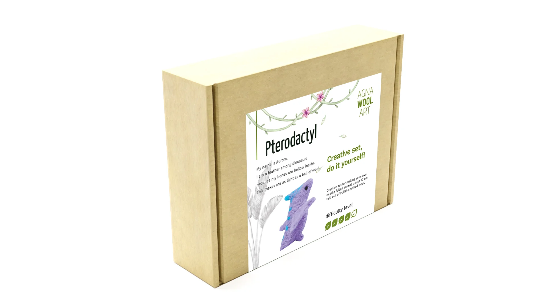 Pterodactyl, Needle Felting Kit - Image 7