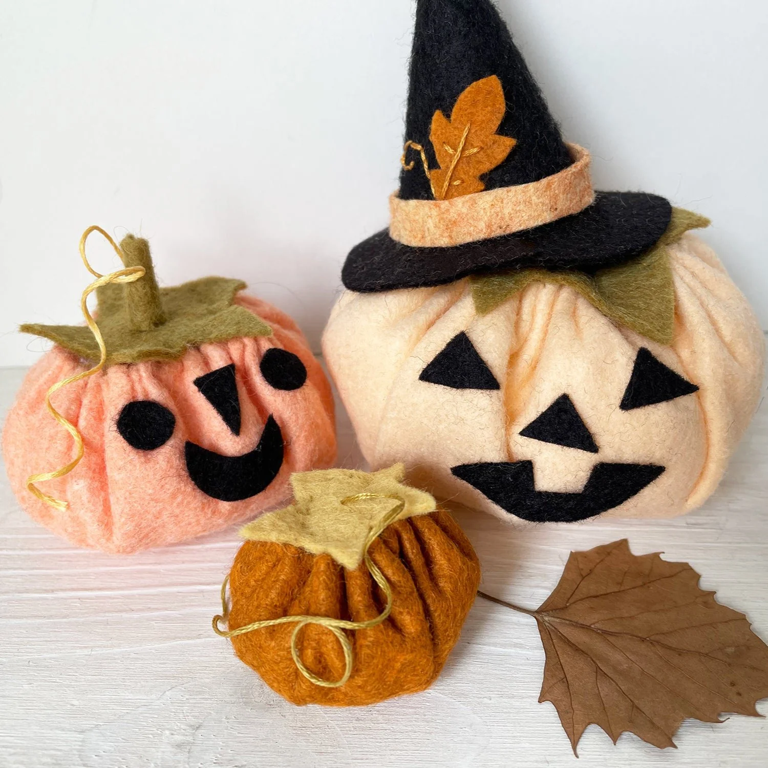 Pumpkins and a Witch Hat Pattern - Image 4