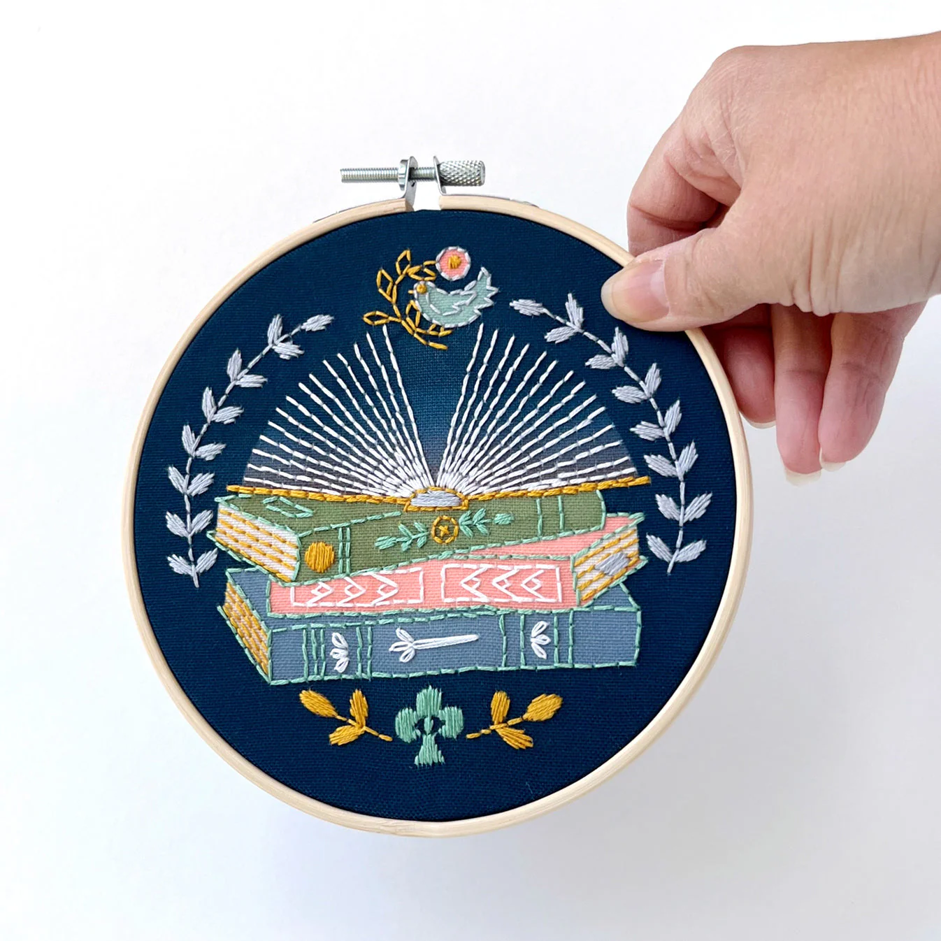 Reader Embroidery Kit - Image 2