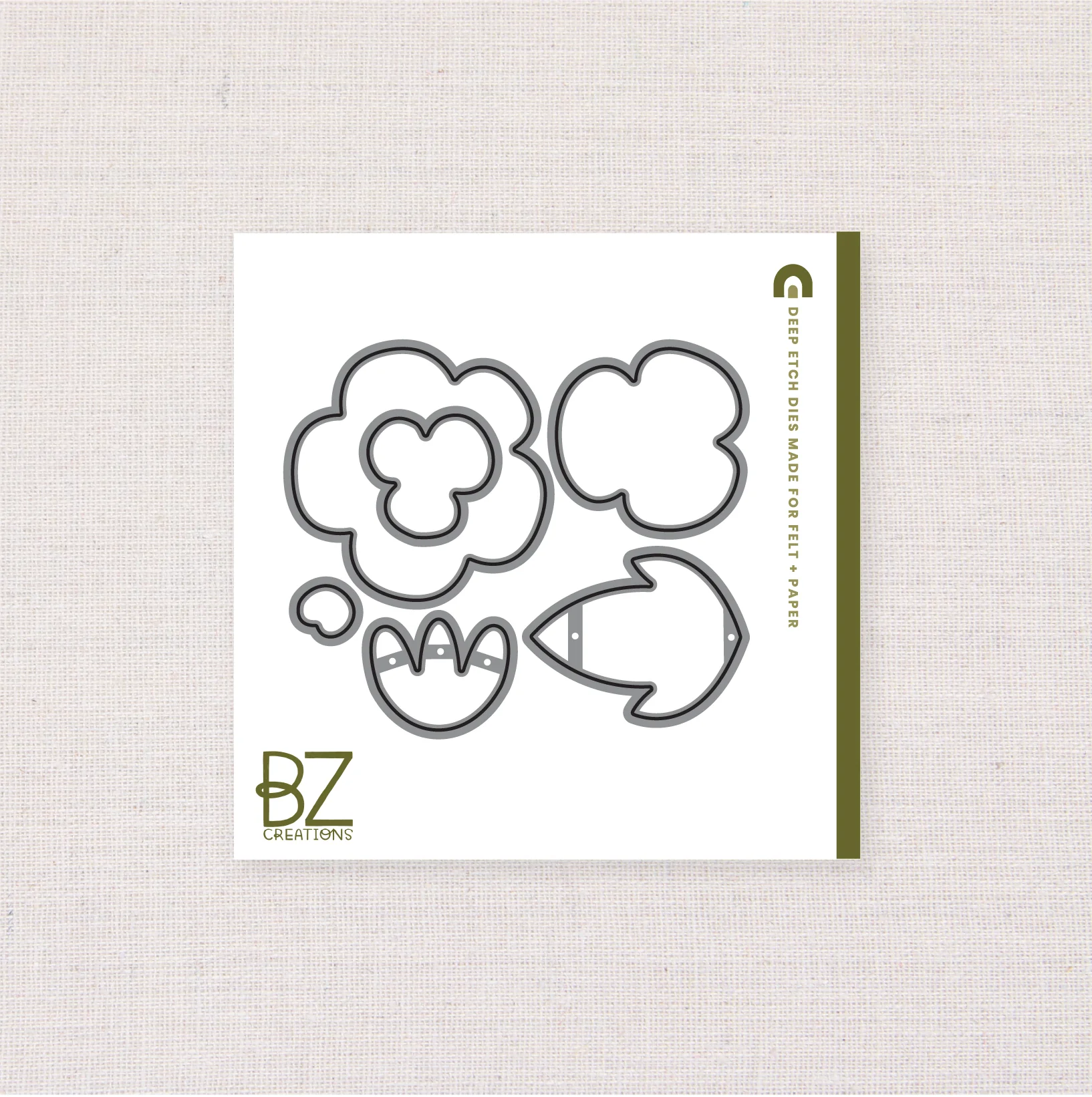 BZ Ring of Roses, Deep Etch Die - Image 3